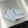 The Rag Company Wrinkle Glass Towel | 3 Pack | Gray