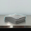 The Clean Garage Diamond Glass Towel | Gray Microfiber | 10 Pack