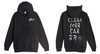 The Clean Garage | Clean Your Car Bro | Heavyweight Black Hoodie
