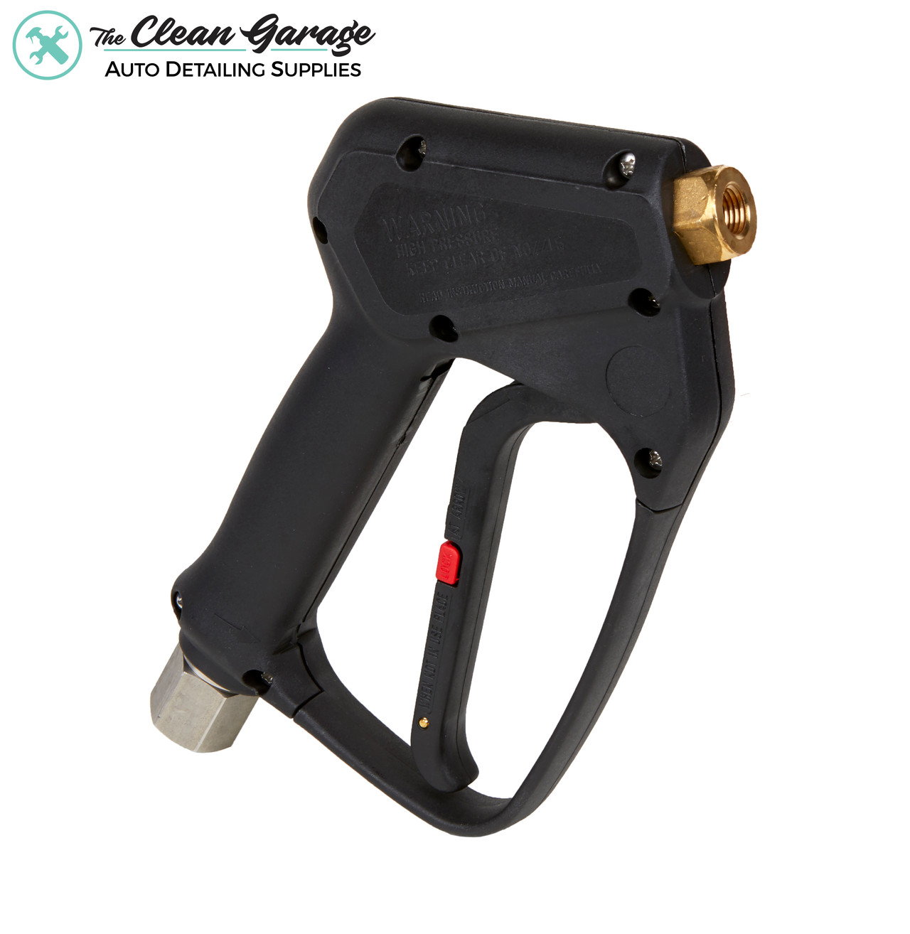 Mosmatic High Pressure Sprayer Gun Stainless Swivel Optional Quick