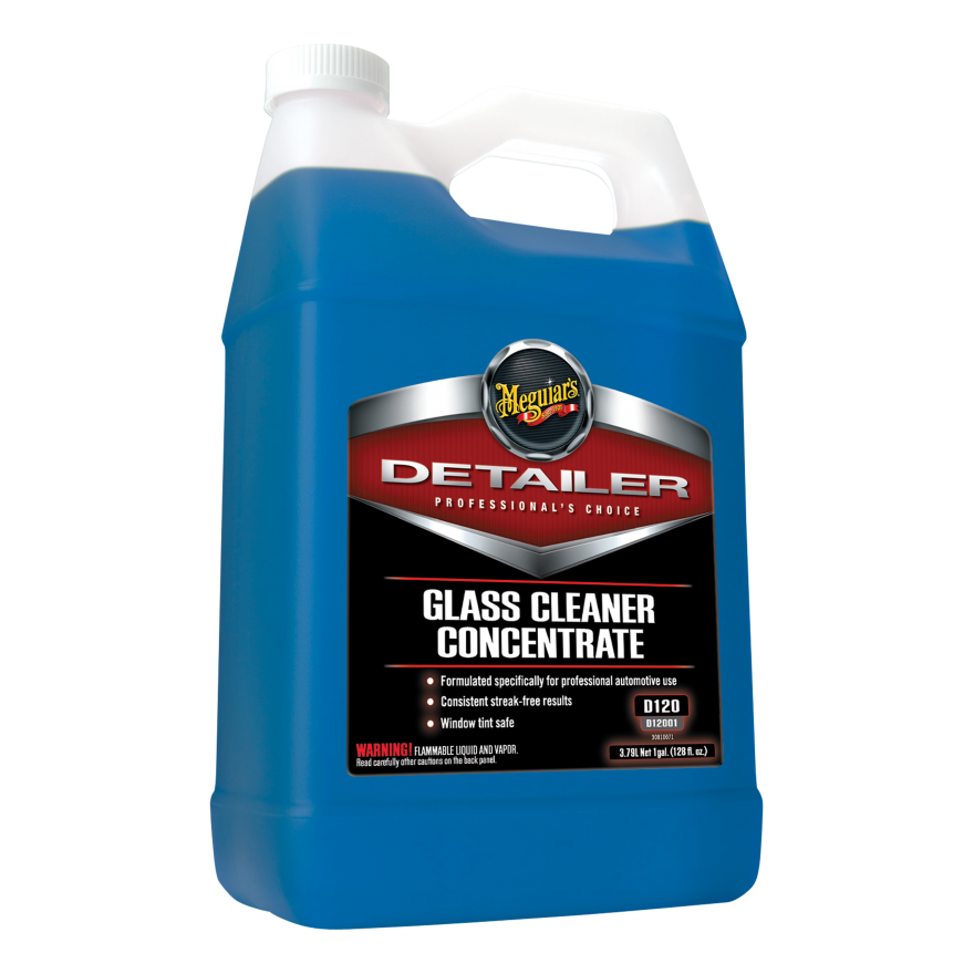 Meguiar's Glass Cleaner Concentrate 1 Gallon Kit D120 Bottle Sprayer