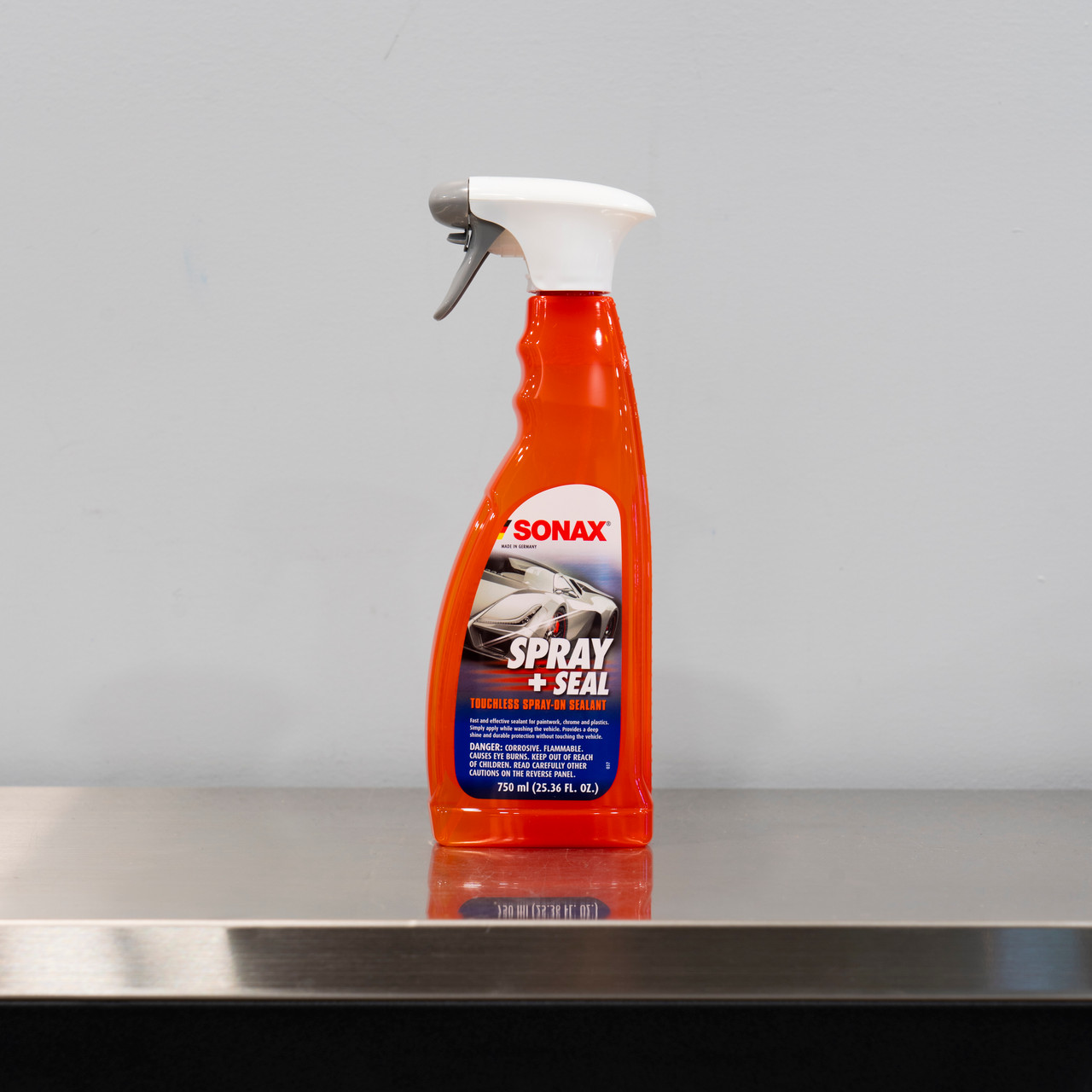 SONAX Spray and Seal 750ml | Spray On Wet Rinse Off Paint Sealant
