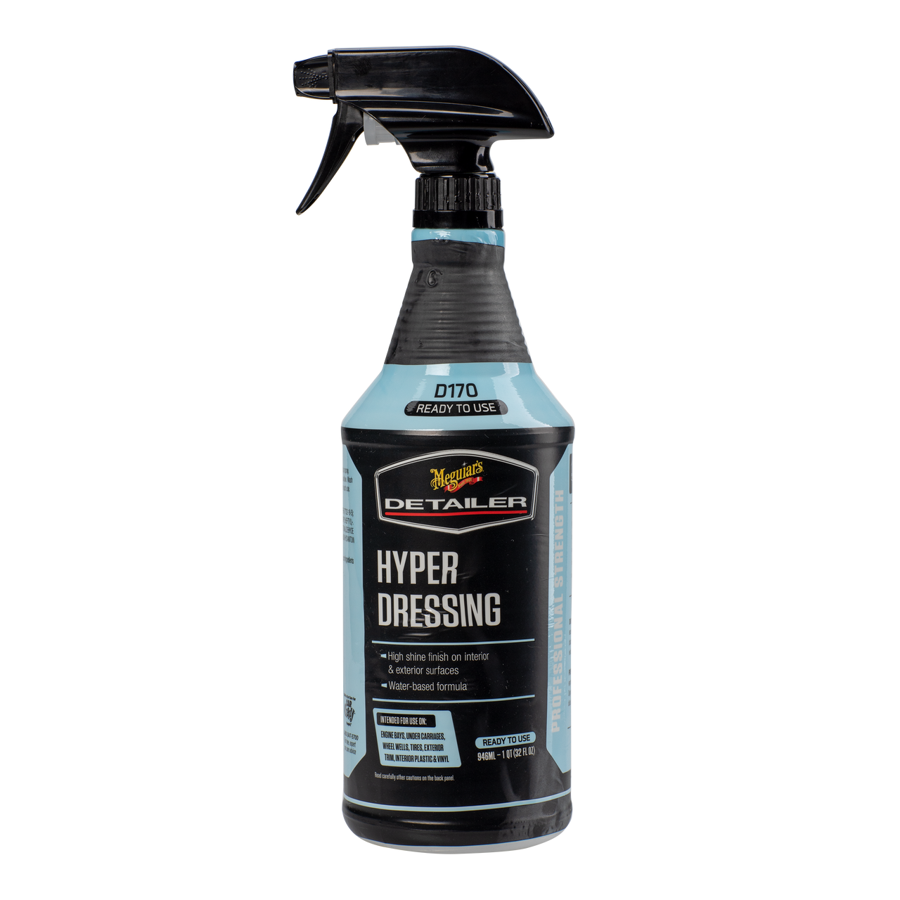 Meguiar's D170 Hyper Dressing 32oz Ready To Use Tire Trim Interior Shine