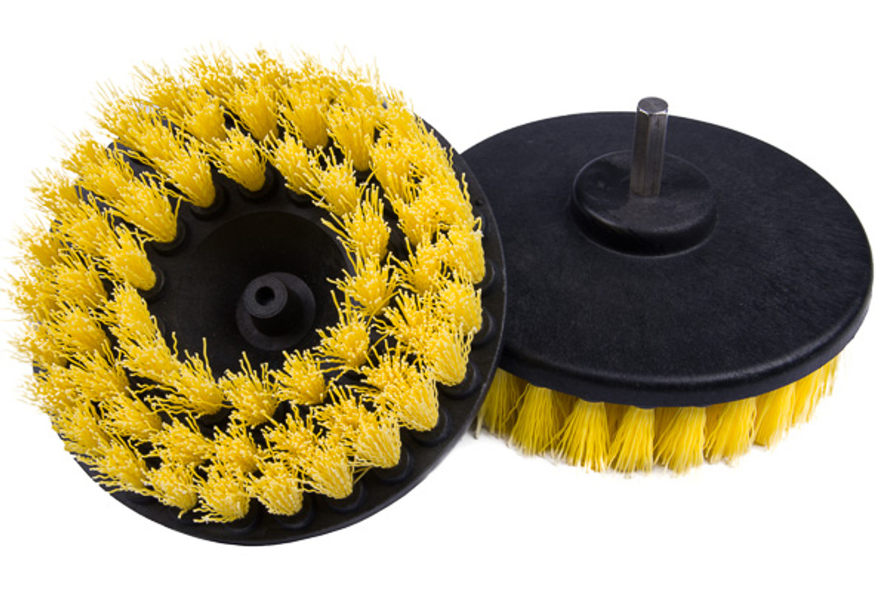 Detailing drill Brushes review cleaning carpet and upholstery 