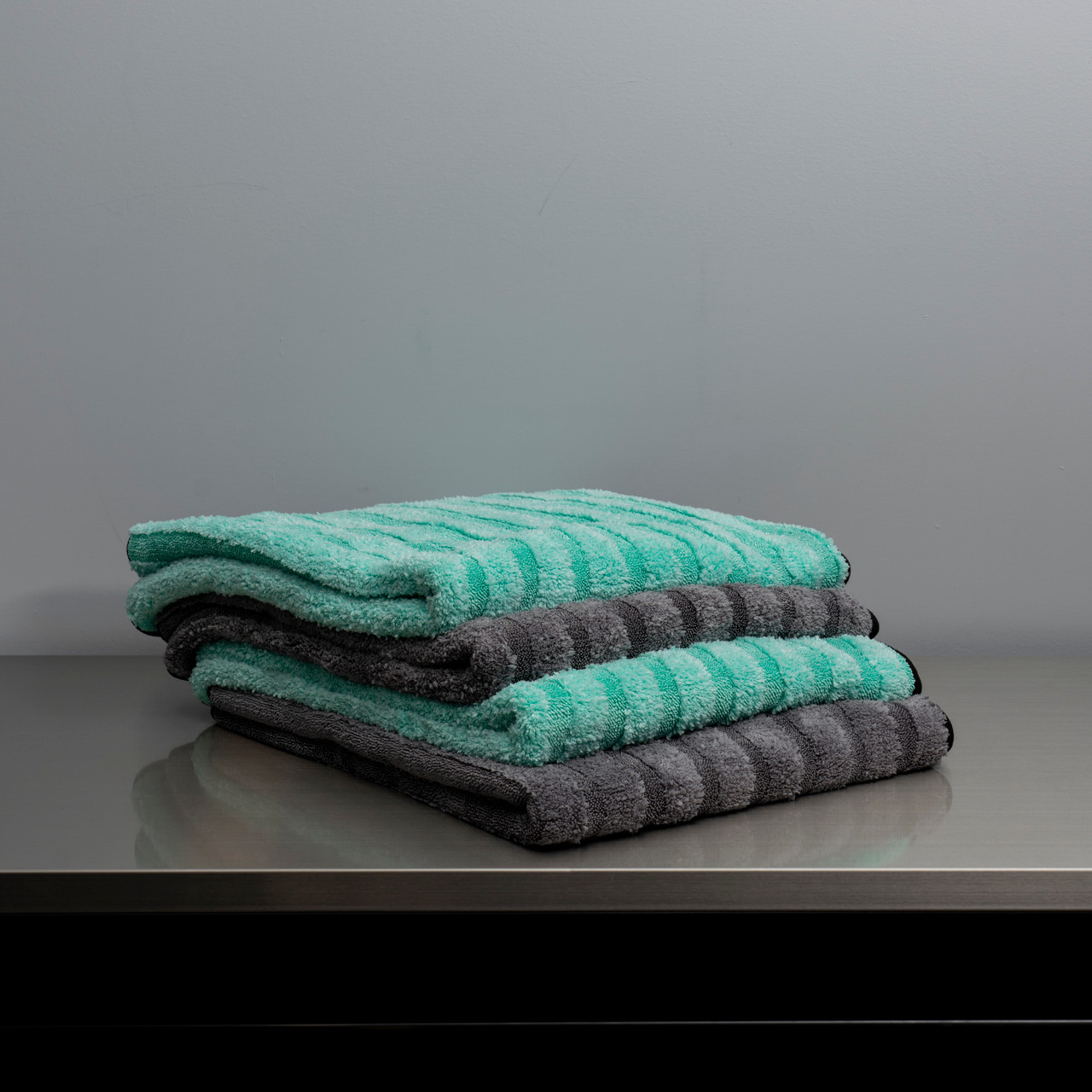 The Clean Garage Fusion Hybrid Twist Loop Drying Towel Mint Green
