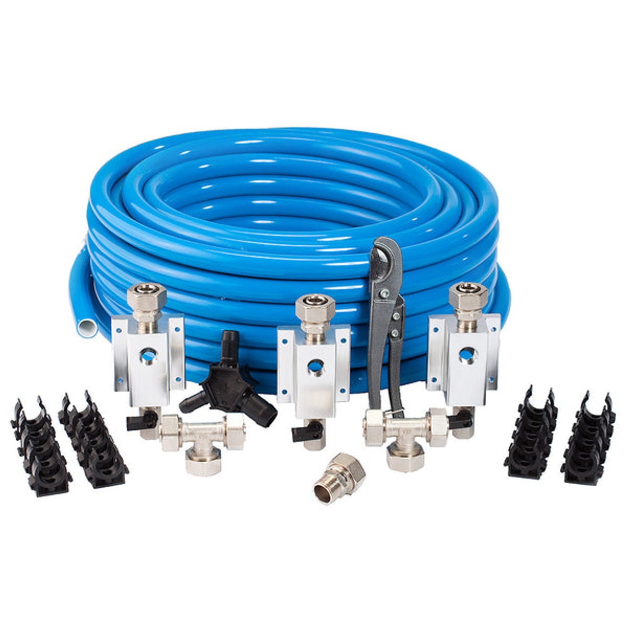 Rapid Air MaxLine Master Kit 3/4 | 100 Foot | 3 Outlet Compressed Air  Tubing