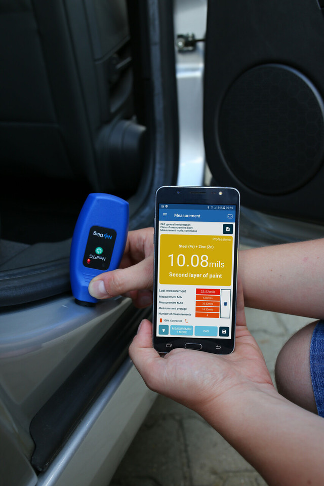 NexDiag NexPTG Professional Paint Coating Thickness Depth Gauge  NexDiag NexPTG Professional Paint Coating Thickness Depth Gauge