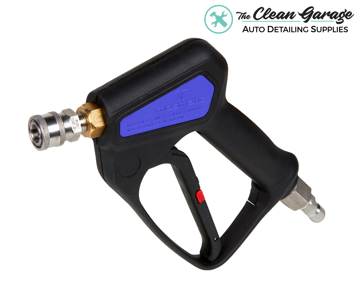 Mosmatic High Pressure Sprayer Gun | Stainless Swivel | Optional