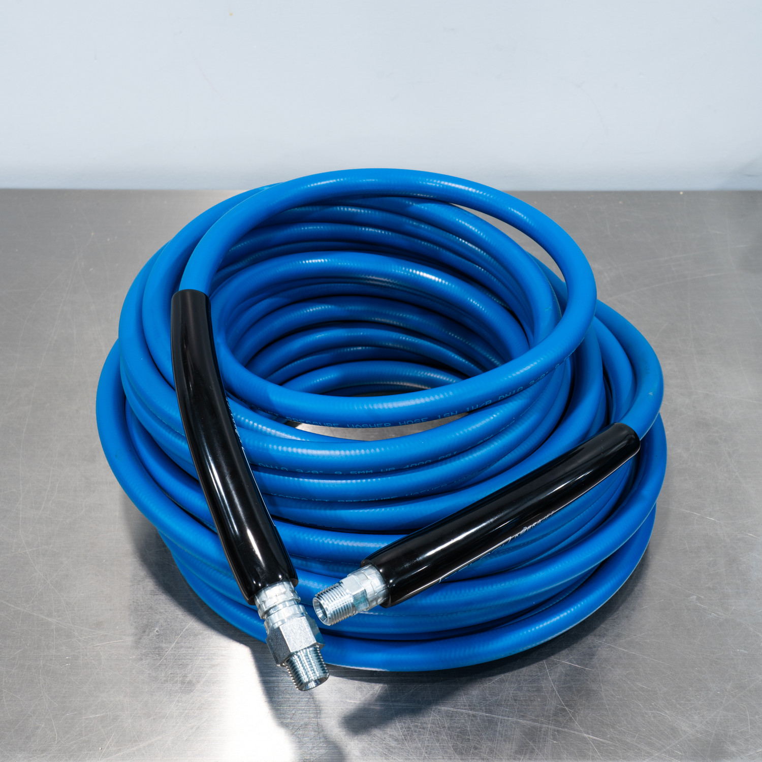 100' Kobrajet Pressure Washer Hose Blue Smooth Jacket, 100 Foot