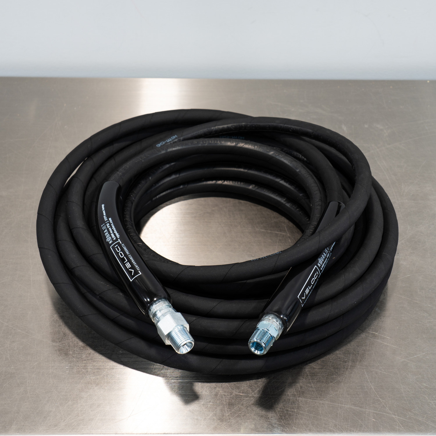 50' Kobrajet Pressure Washer Hose Black, 50 Foot