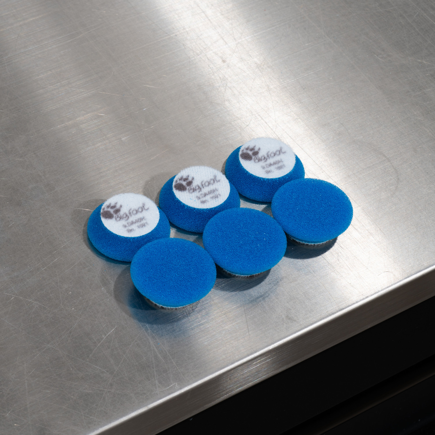 Polish Like A Pro! 4-Pack Rupes IBrid Nano Blue Foam Coarse Pads – 2.75" For 2" Backing Plate