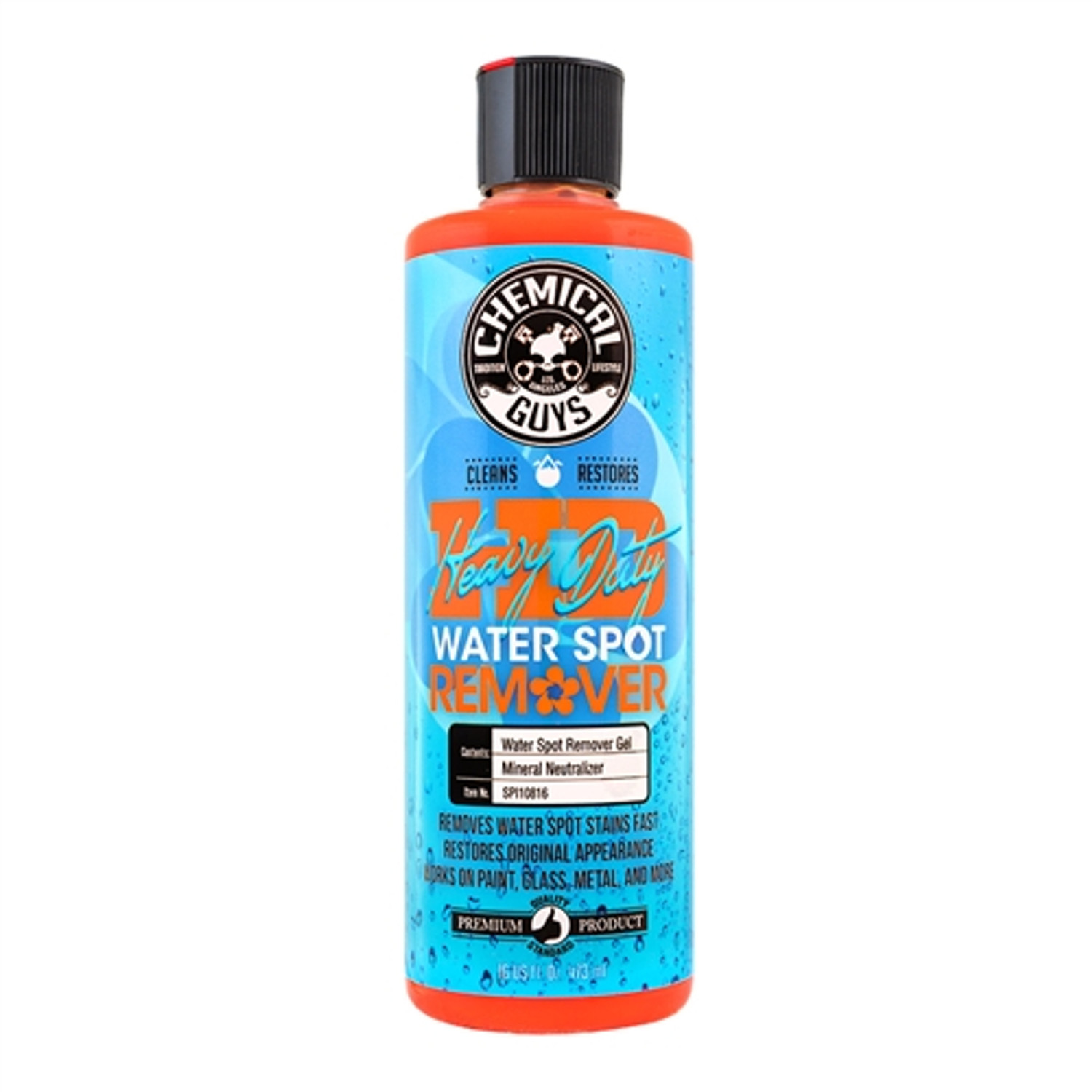 Chemical Guys Heavy Duty Hard Water Spot Remover Gel 16oz