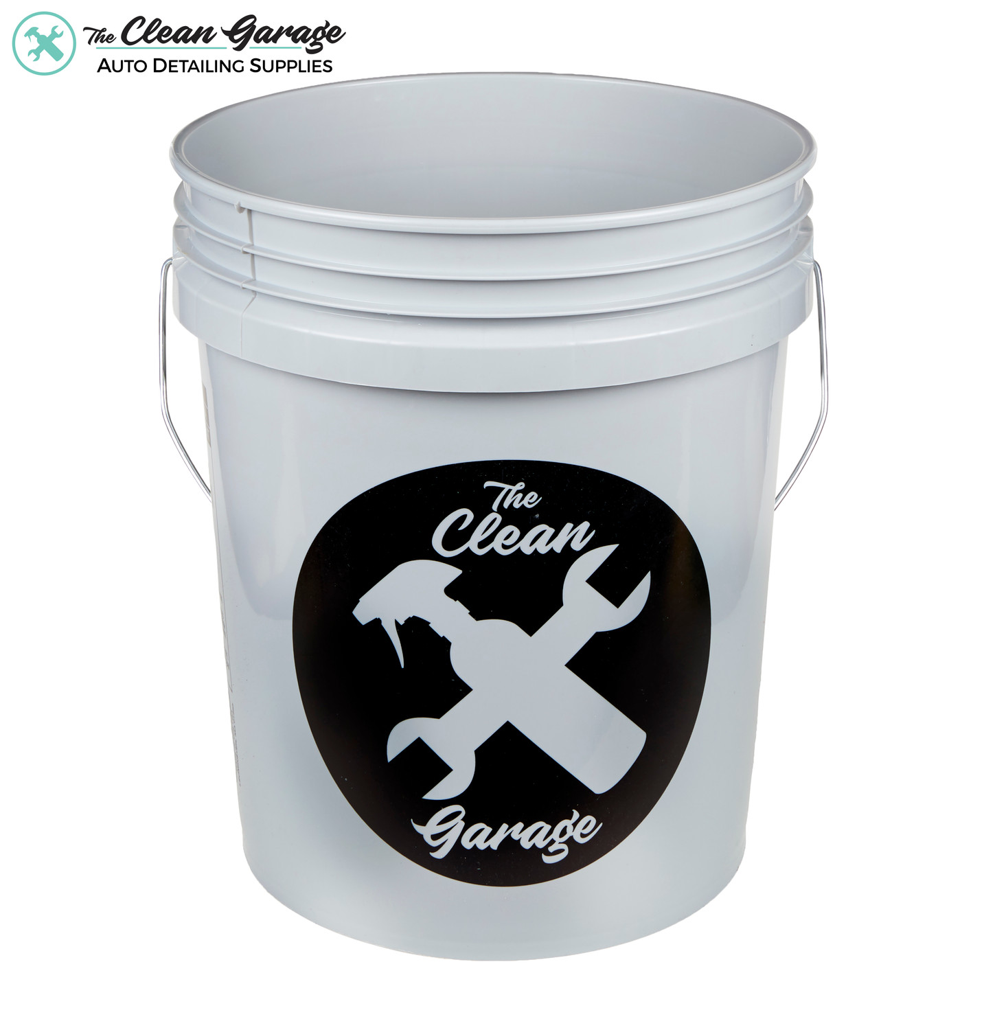 ADG Branded 5 Gallon Bucket Clear with Gallon markers and Lid – American  Detailer Garage