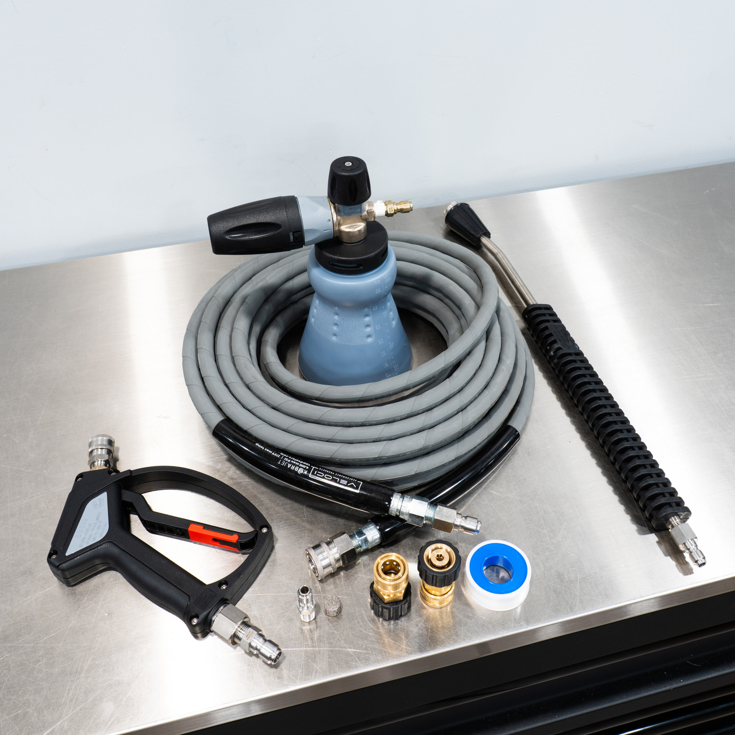 MTM PF22.2 Foam Cannon Pro Kit 1 | Hose Gun Wand Fittings