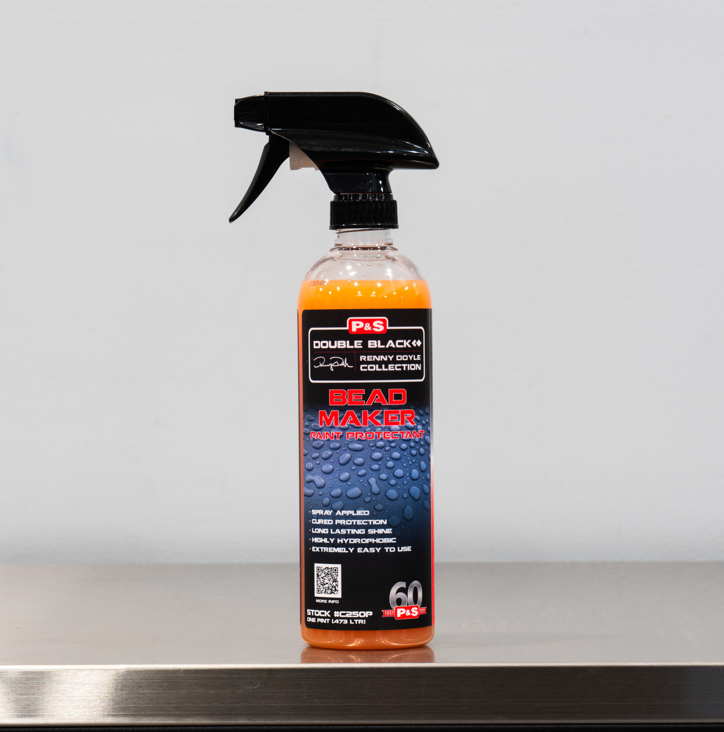 Renny Doyle Double Black Bead Maker Paint Protectant- 128 oz & 16oz.