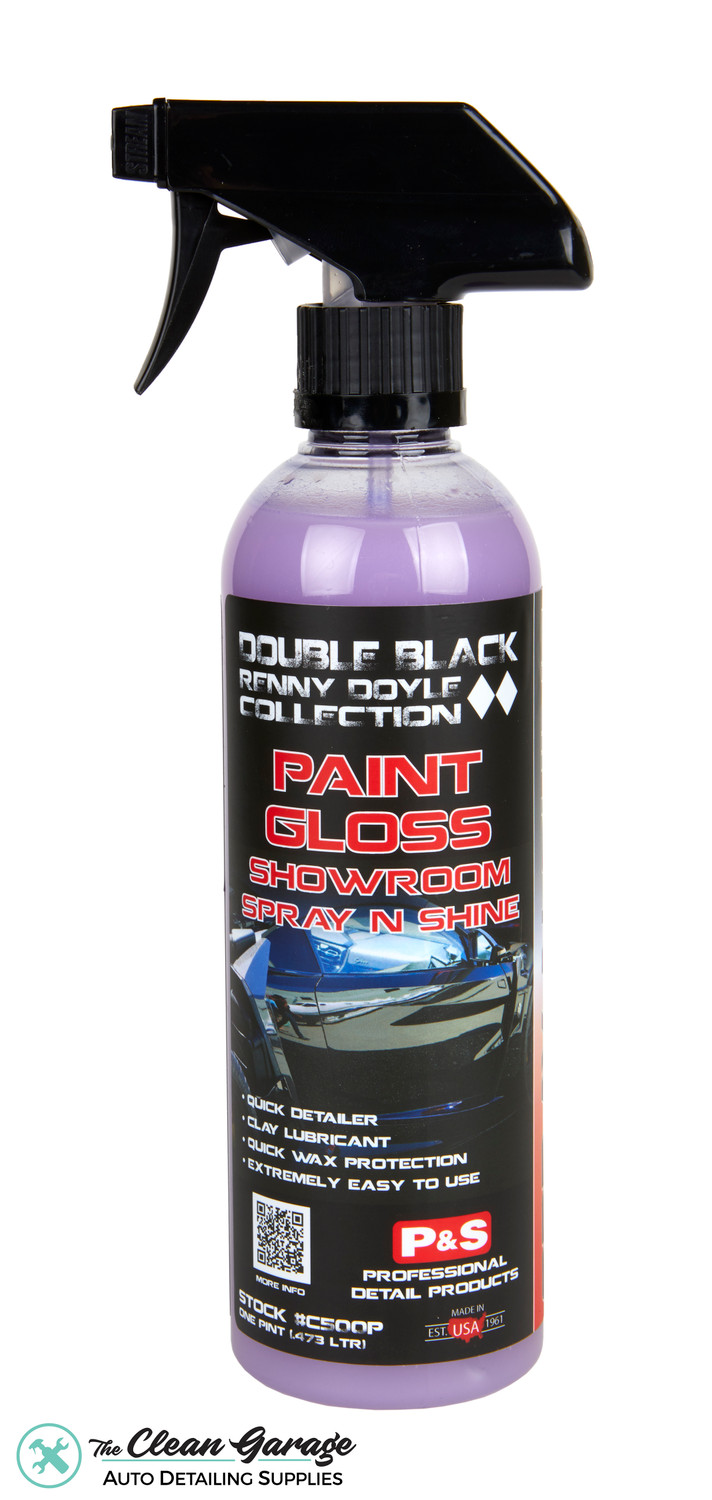 Quick Detailer Spray Detail Waterless Wash 16 oz Synthetic Clay Lube Gloss  Shine