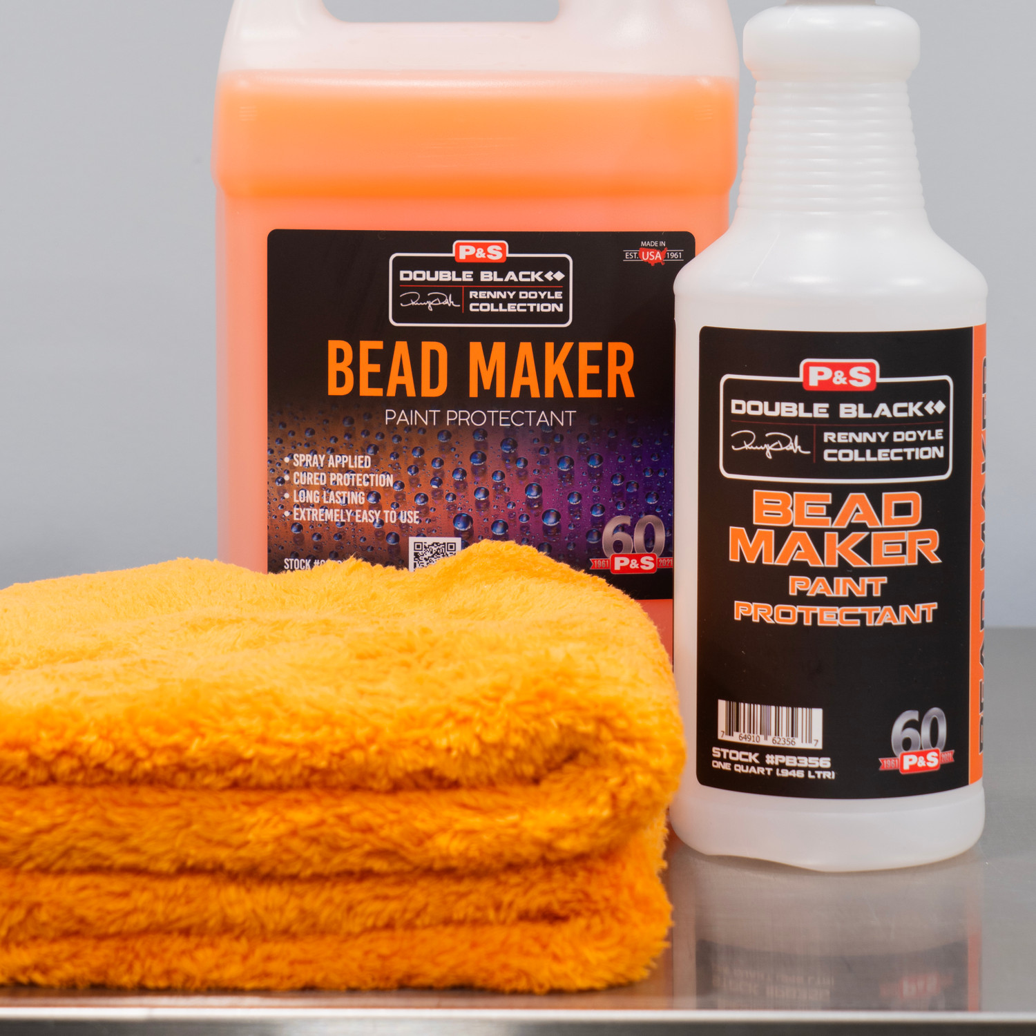P&S Bead Maker Kit 1 | 1 Gallon 32oz Spray Bottle & 2 Towels
