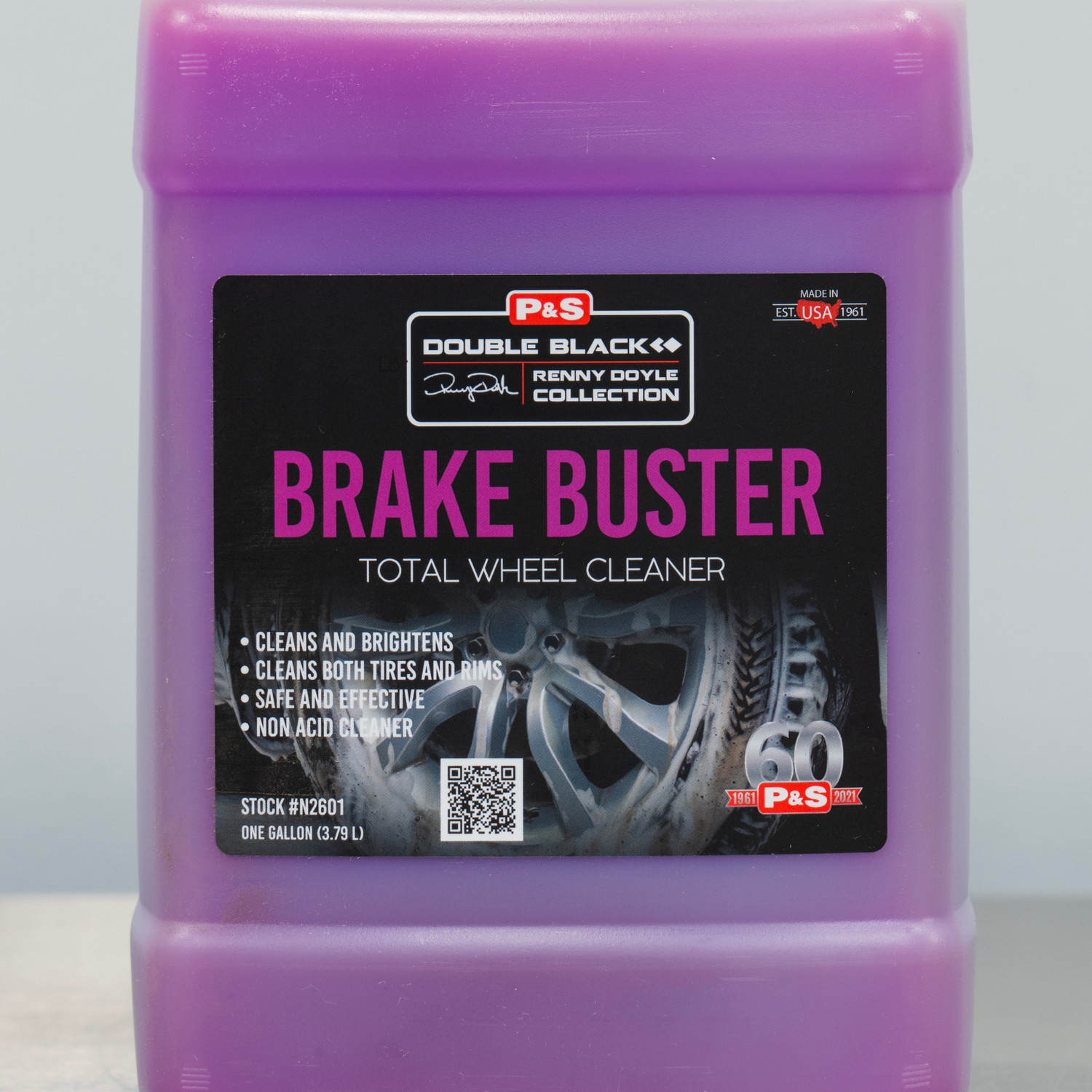 P&S Brake Buster 1 Gallon | Double Black Wheel Tire Cleaner