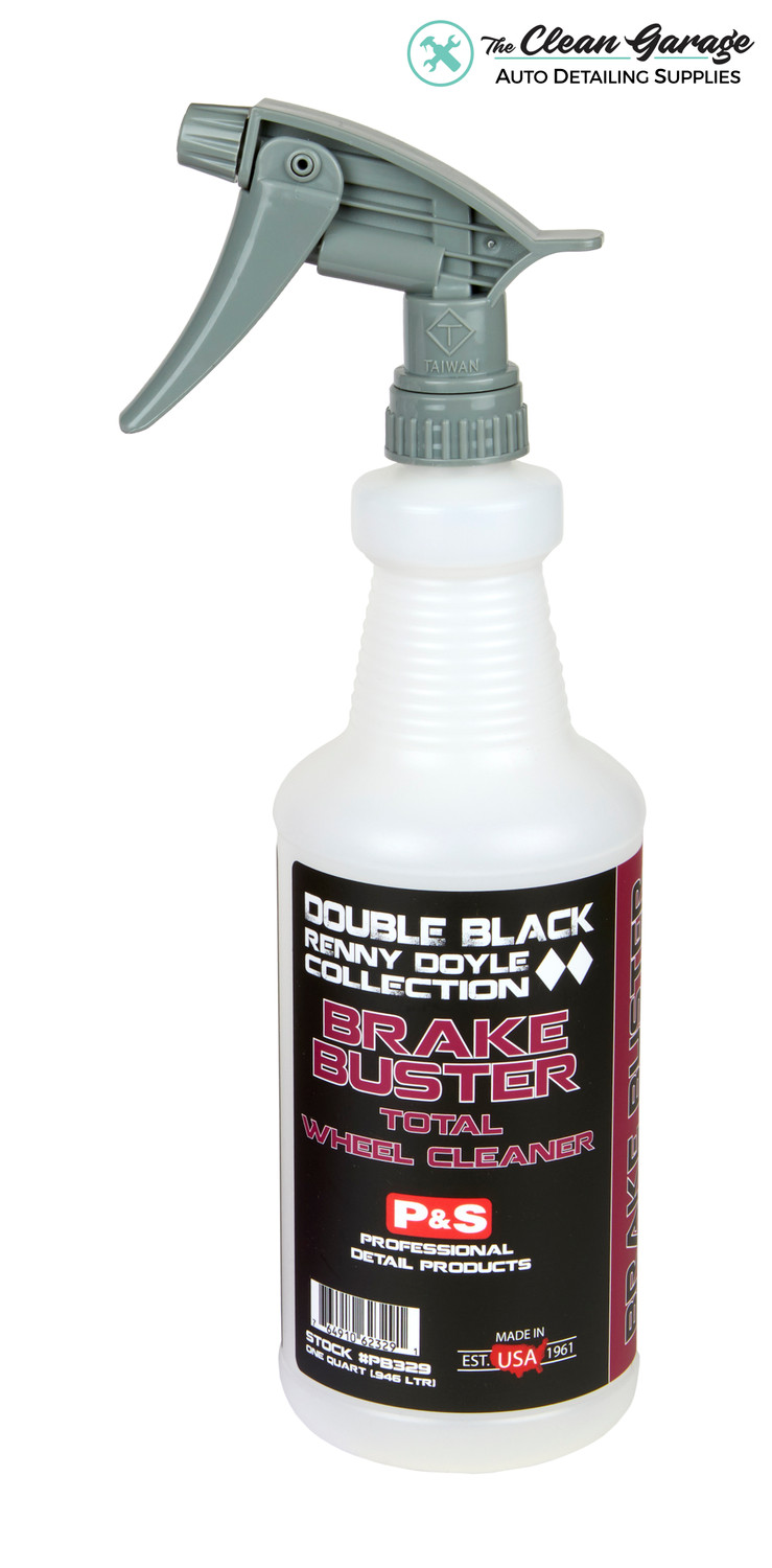 P&S Professional Detail Products - Brake Buster Wheel and Tire Cleaner -  Non-Acid Formula Safe For All Wheel Types, Removes Brake Dust, Oil, Dirt