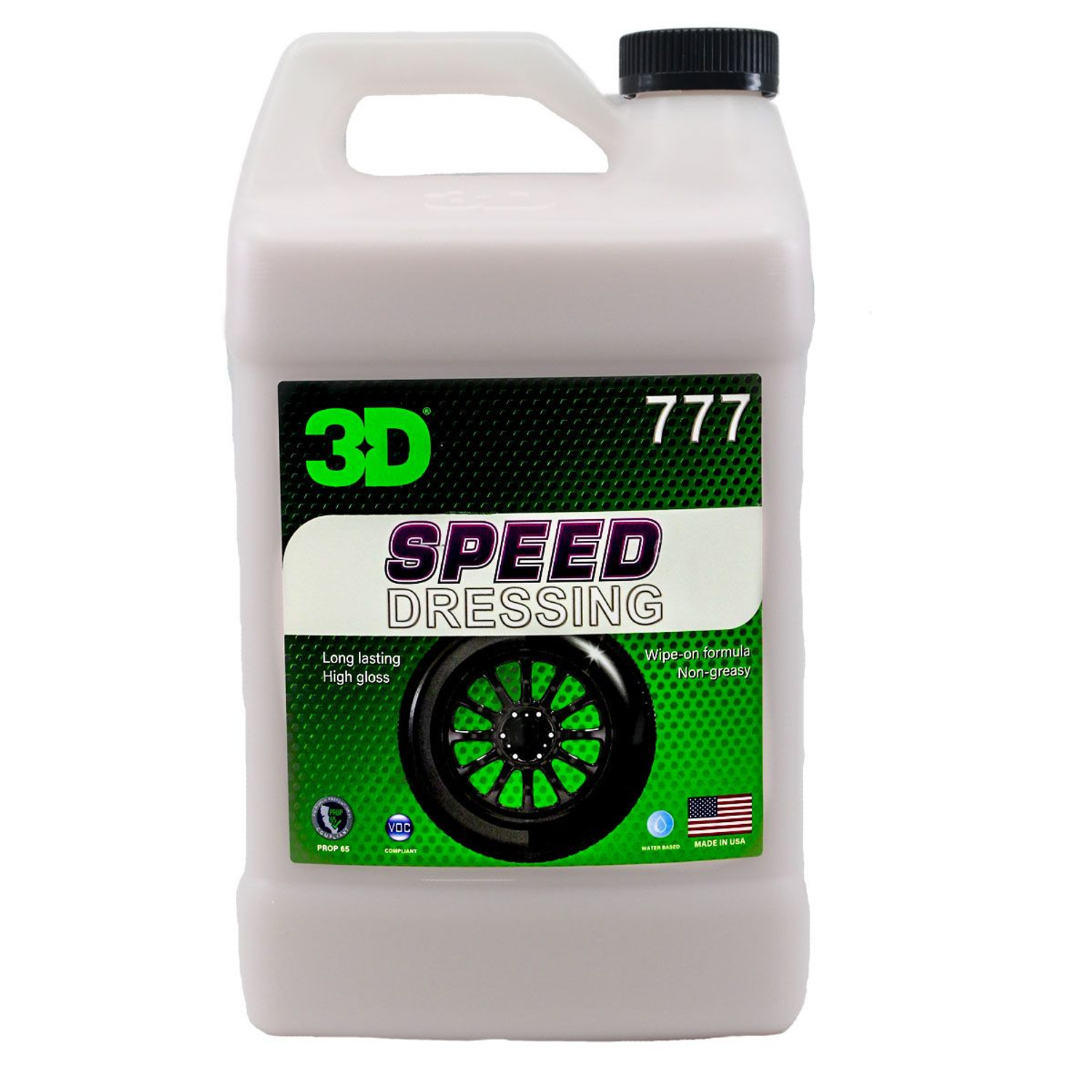 3D Speed Dressing 1 Gallon  High Gloss Rubber and Tire Shine