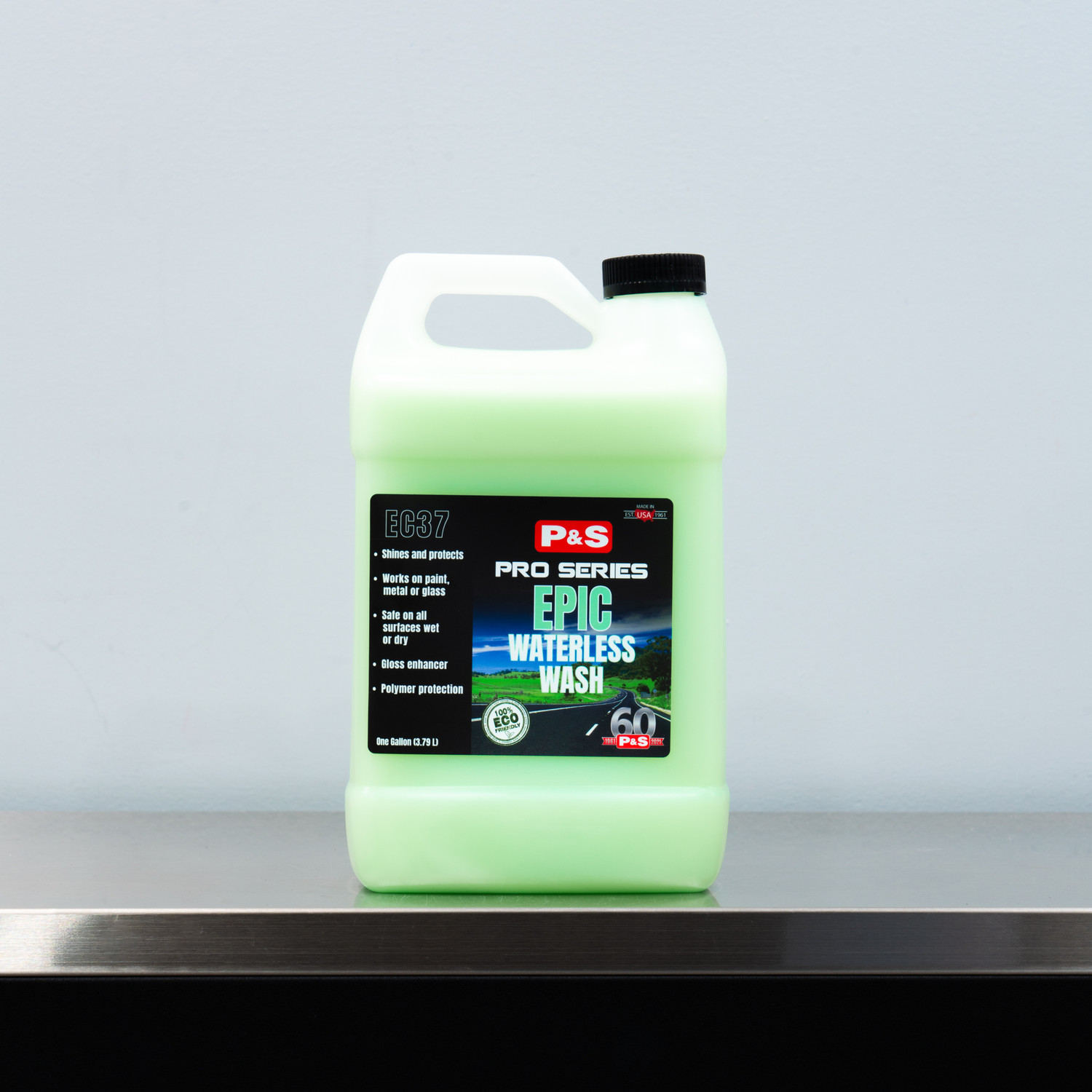 P&S Paint Gloss Quick Detail Spray, Surface Prep Lubricant, Wax Enhancer