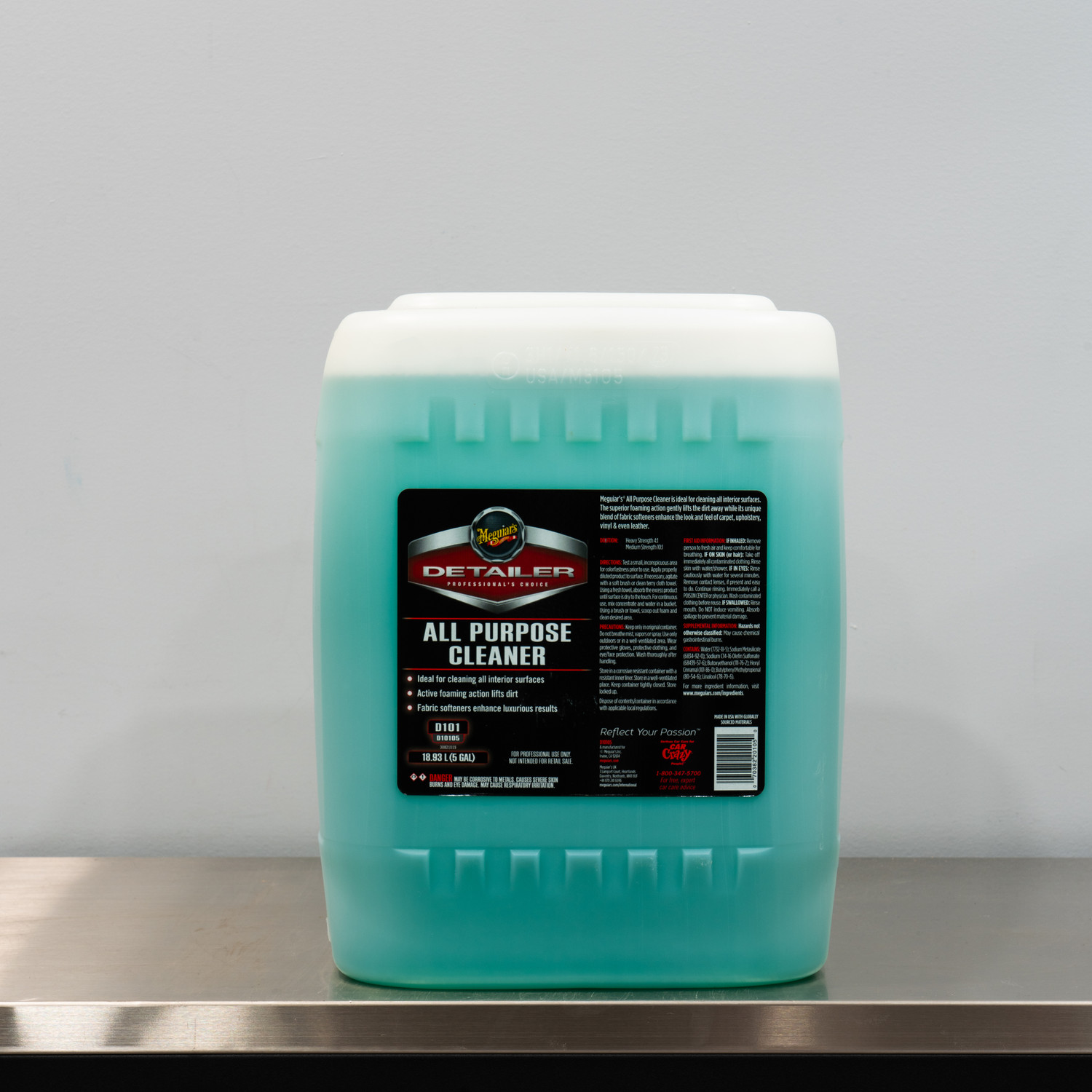 Meguiars D101 All Purpose Cleaner 5 Gallon APC
