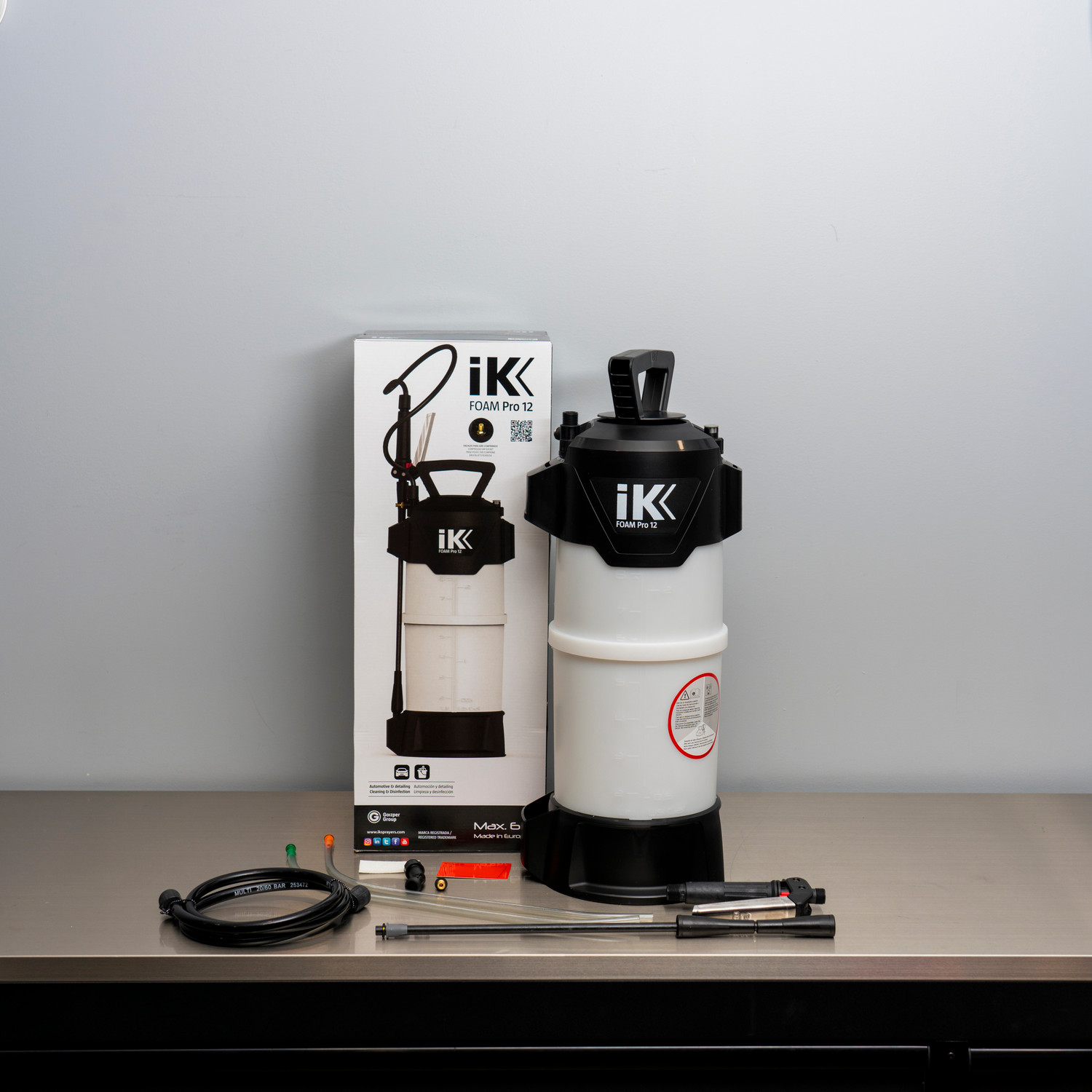 REAL Car Wash FOAM On-The-Go!  The Battery-Powered IK E-Foam Sprayer is  HERE! 