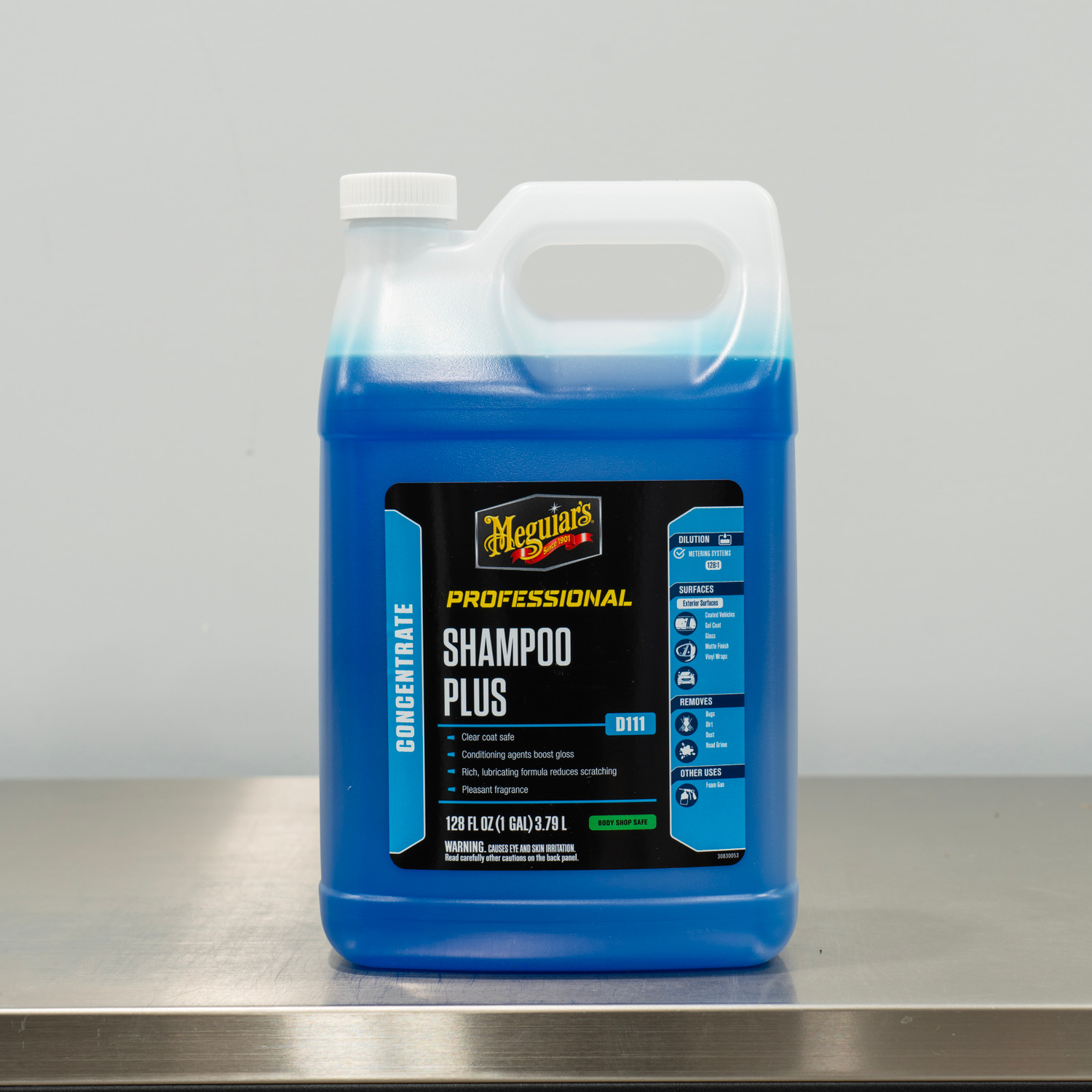 Meguiars D111 Shampoo Plus 1 Gallon | PH Neutral Car Wash D11101
