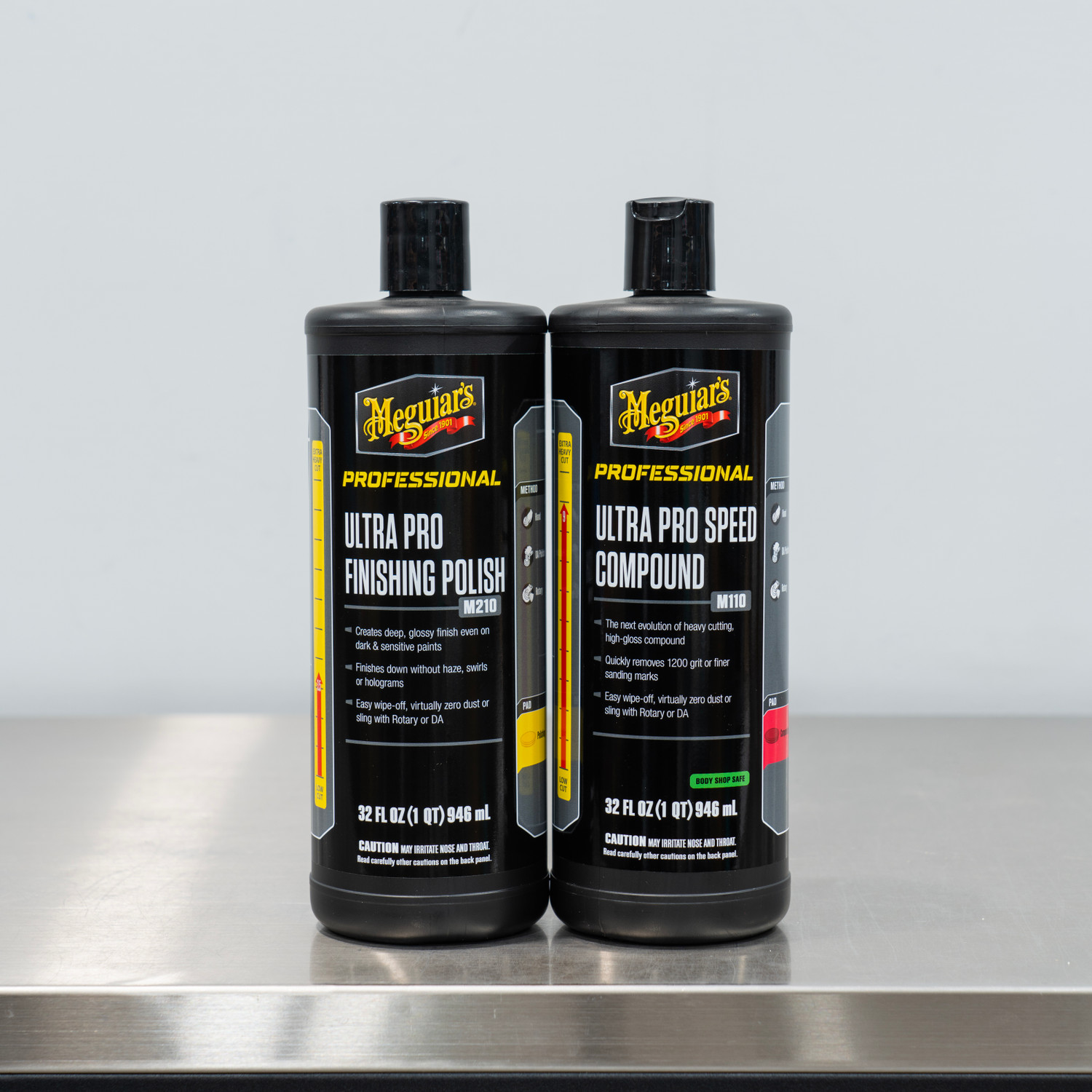 Clean Garage Meguiars M110 Ultra Pro Speed Compound M210 Finishing
