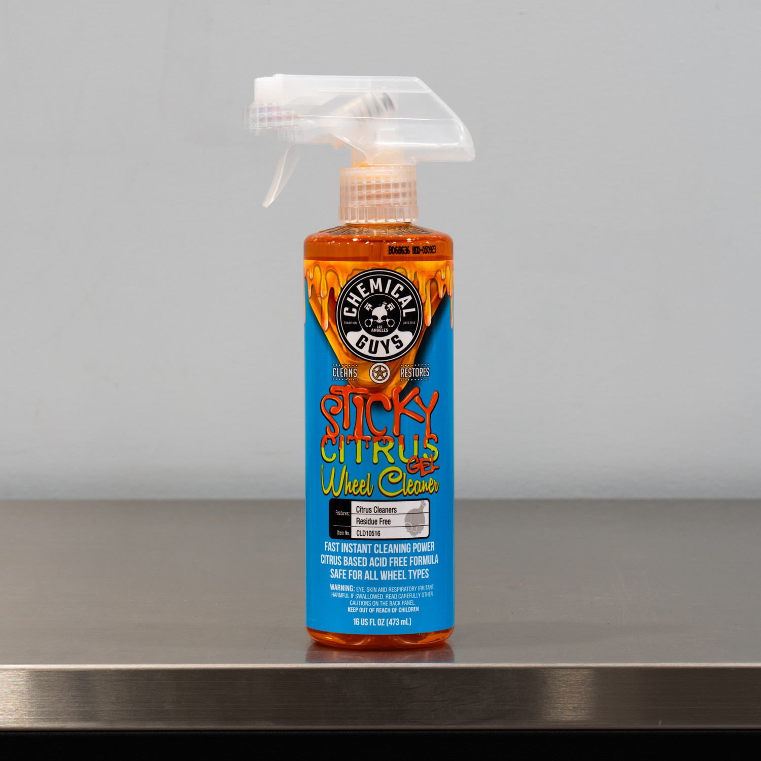 Chemical Guys Sticky Citrus Wheel Cleaner Gel All Natural Citrus