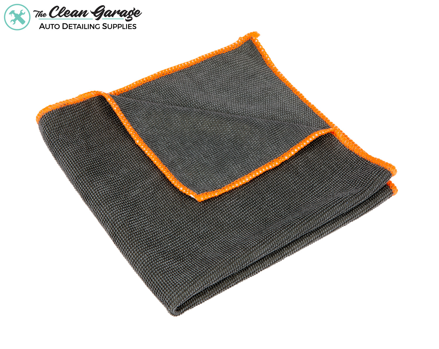 The Clean Garage Gray Pearl Weave Microfiber Glass and Window