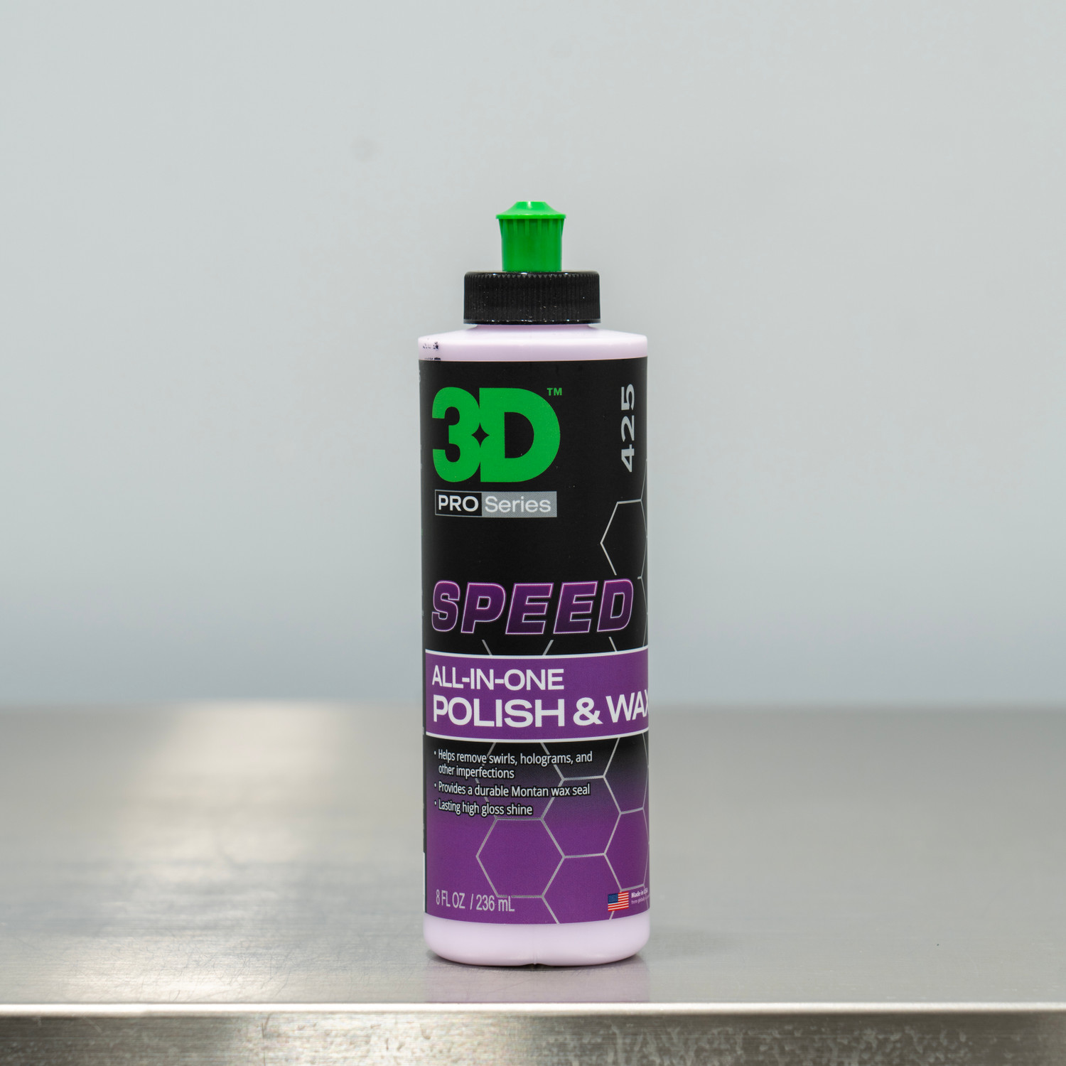 3D Speed All in One Correction Glaze 8oz | One Step Polish