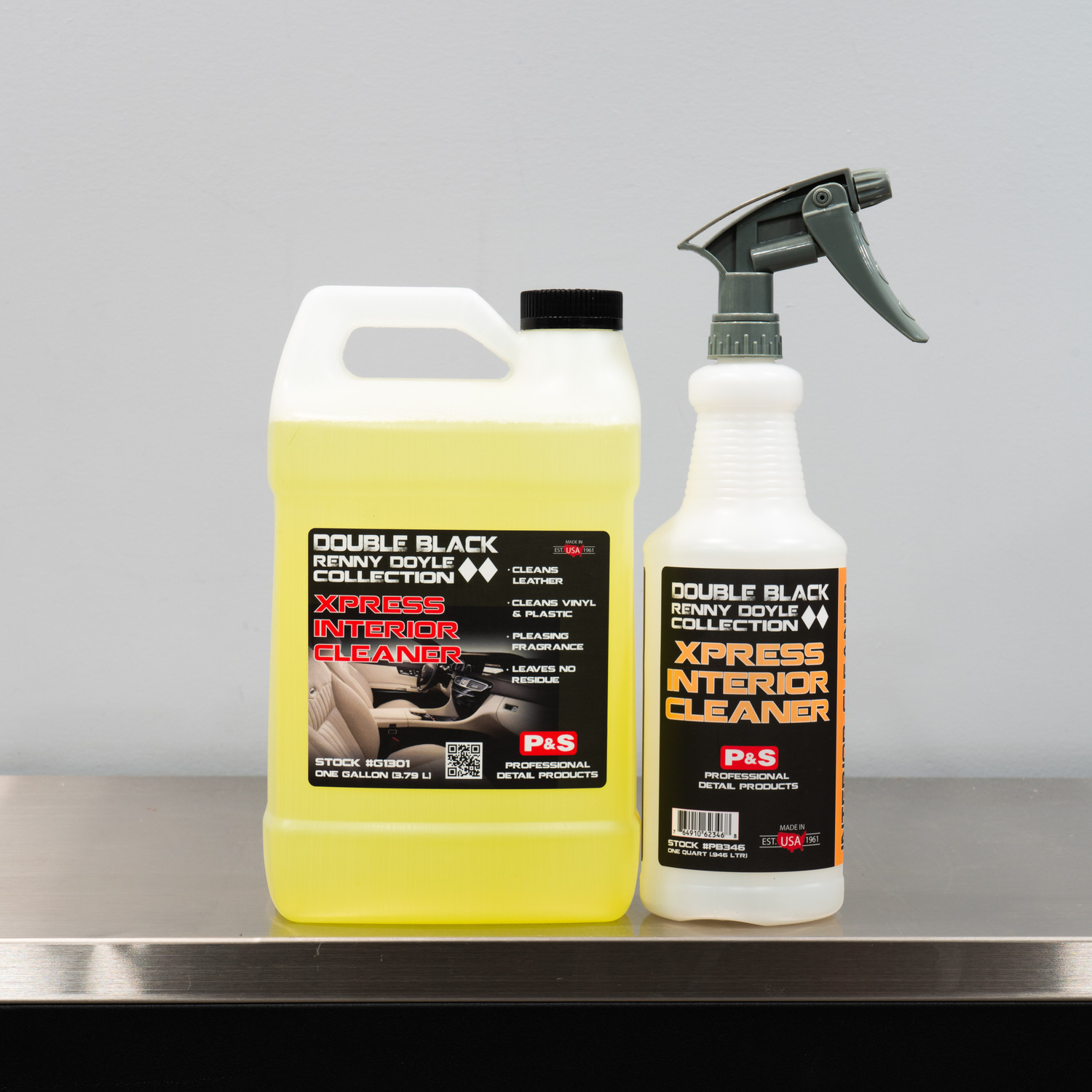P&S Xpress Interior Cleaner 1 Gallon Kit | 32oz Bottle