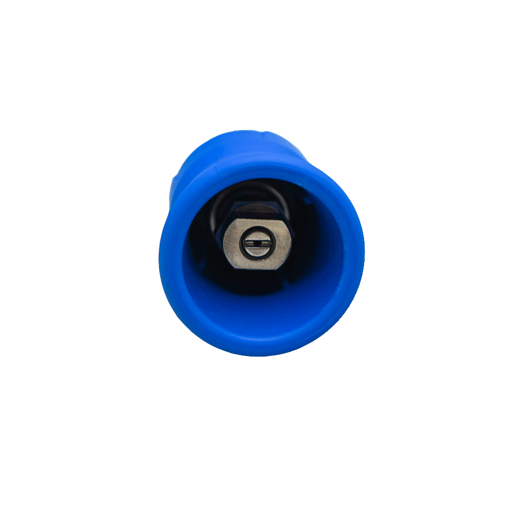 MTM Acqualine Blue Rinse Nozzle and Guard | Orifice Size 4.0 - 40°