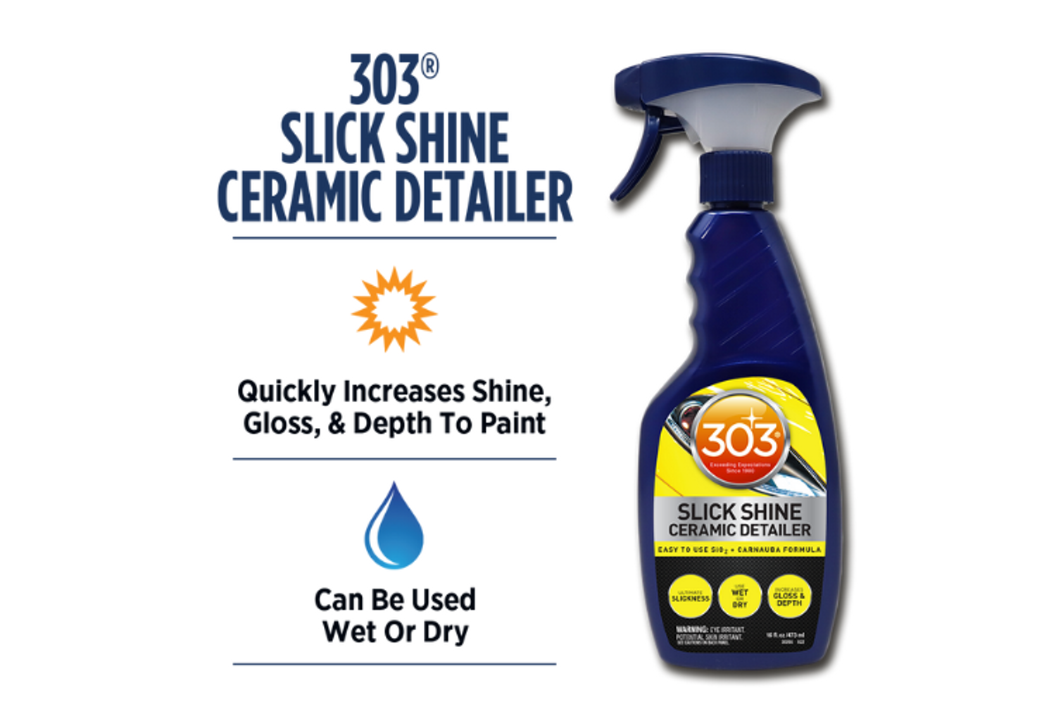 303 Slick Shine Ceramic Detailer 16oz