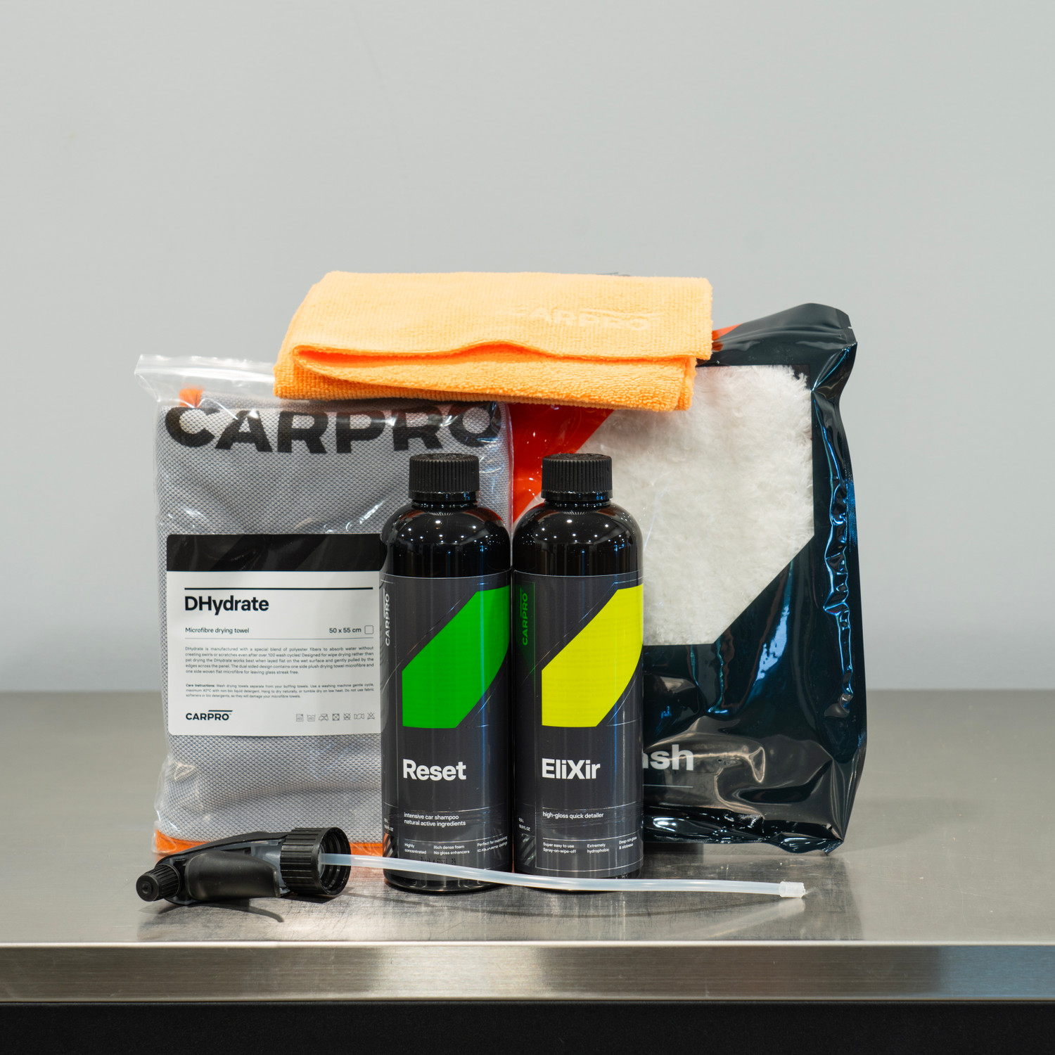 CarPro Wash Box | Detailing Wash Kit for Ceramic Coatings Reset Elixir