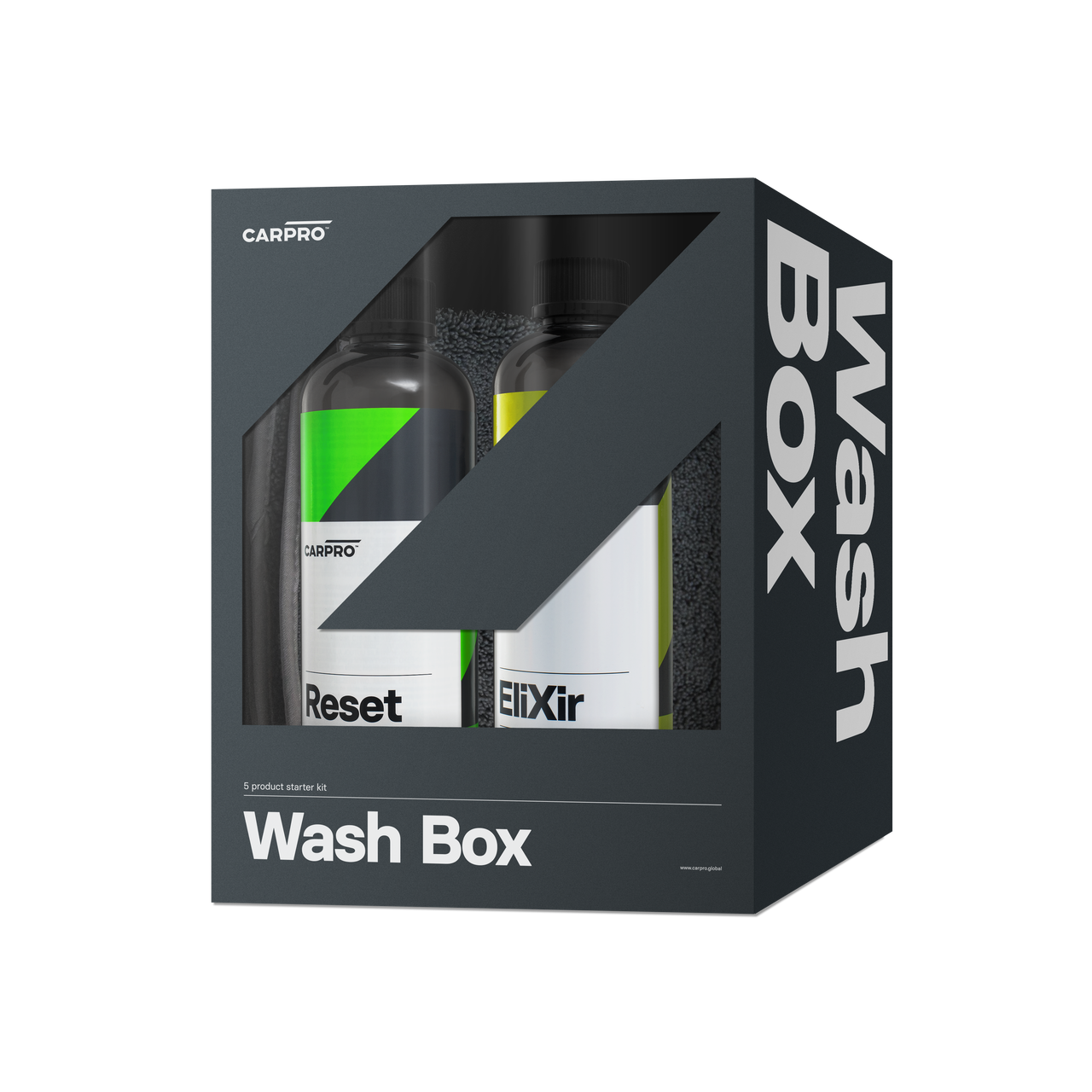 CarPro Wash Box | Detailing Wash Kit for Ceramic Coatings Reset Elixir