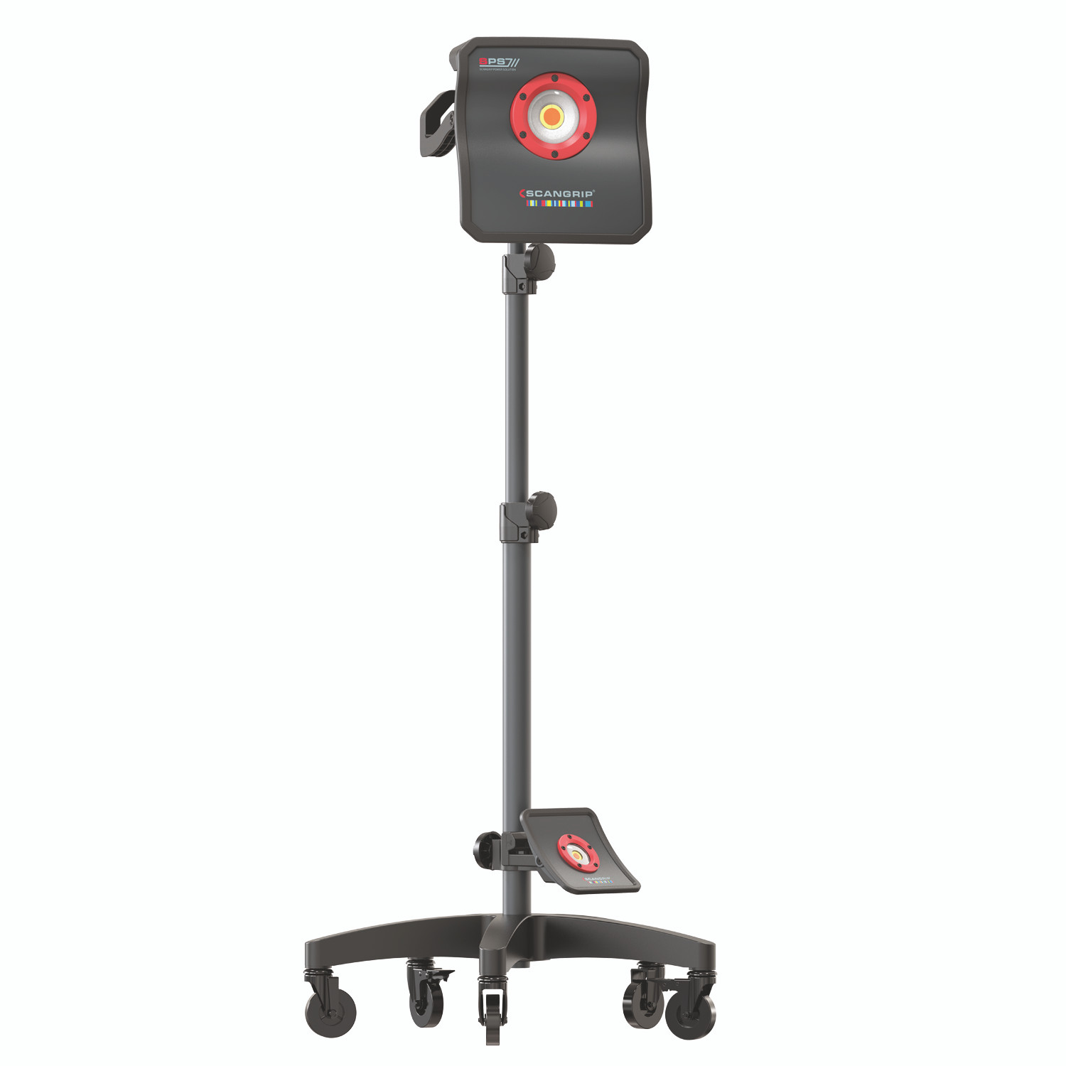 ScanGrip Telescopic Wheel Stand | LED Detail Light Mount for