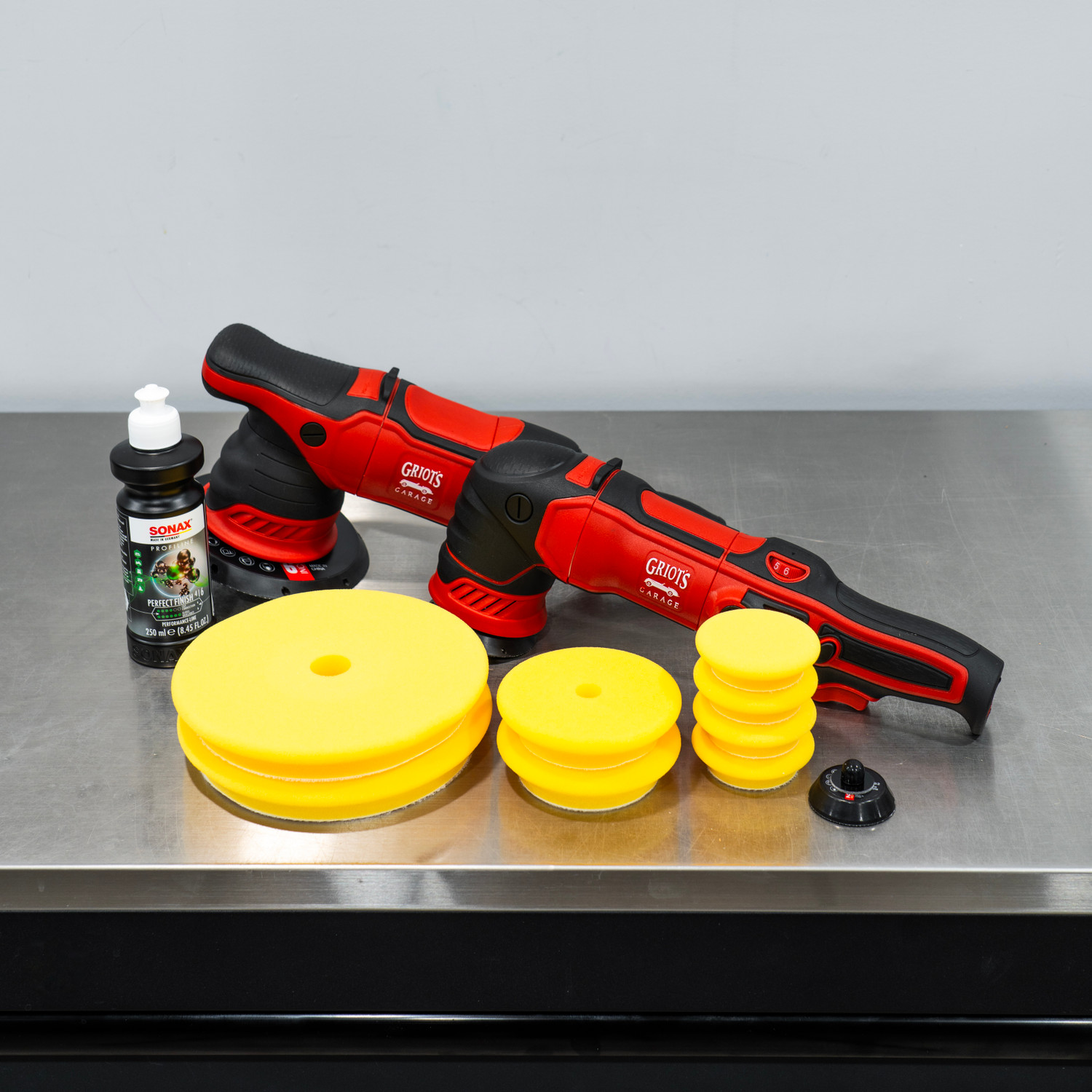 Griot's Garage G8 and G9 Polisher Combo | 2 DA Buffer Kit With