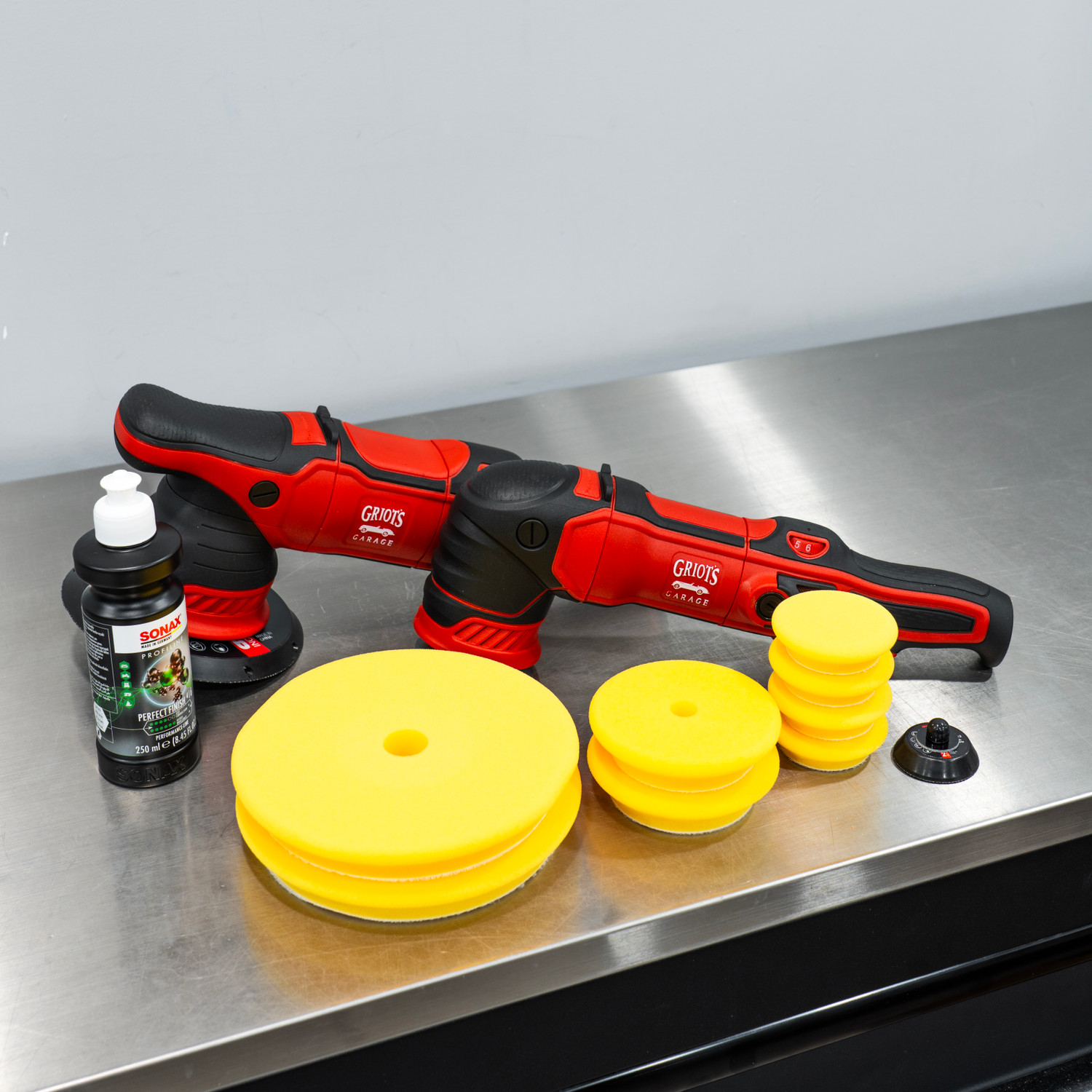 Griot's Garage G8 and G9 Polisher Combo | 2 DA Buffer Kit With