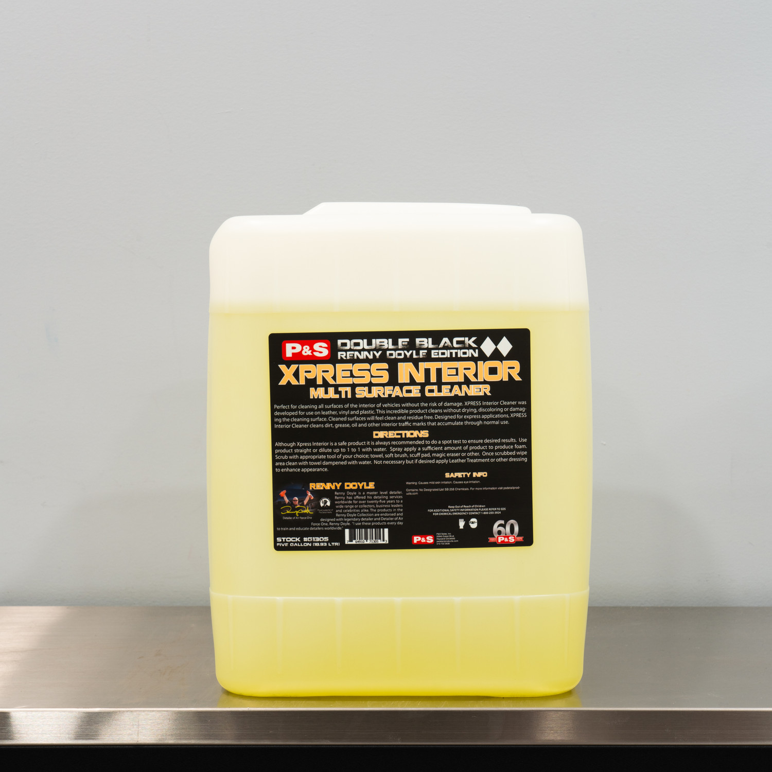 P&S XPRESS Interior Cleaner 1 Gallon Combo Kit With 32oz Spray Bottle &  Trigger