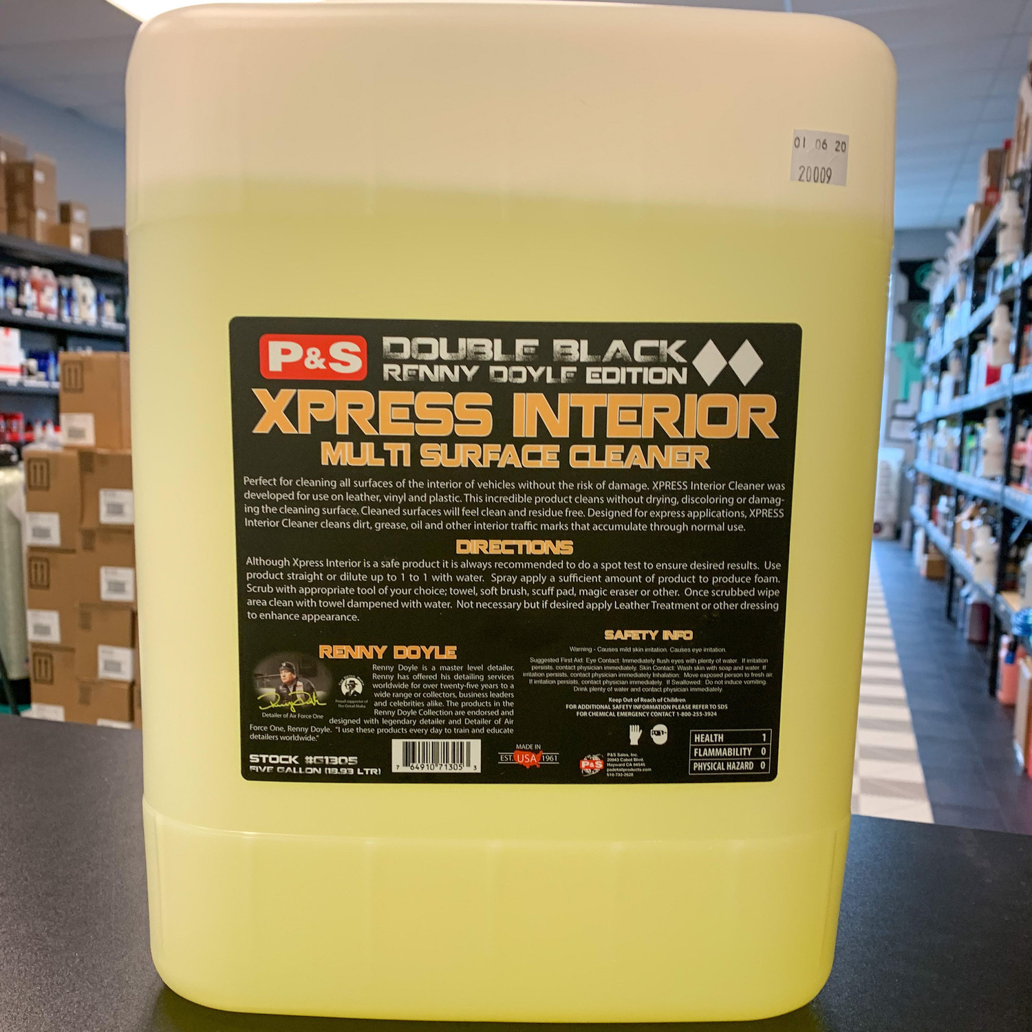 P&S Xpress Interior Cleaner 5 Gallon