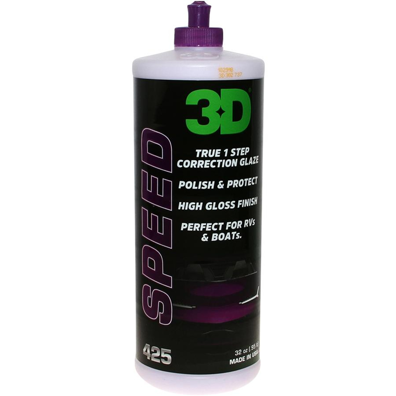 3D Speed - All-In-One Polish & Wax 32oz
