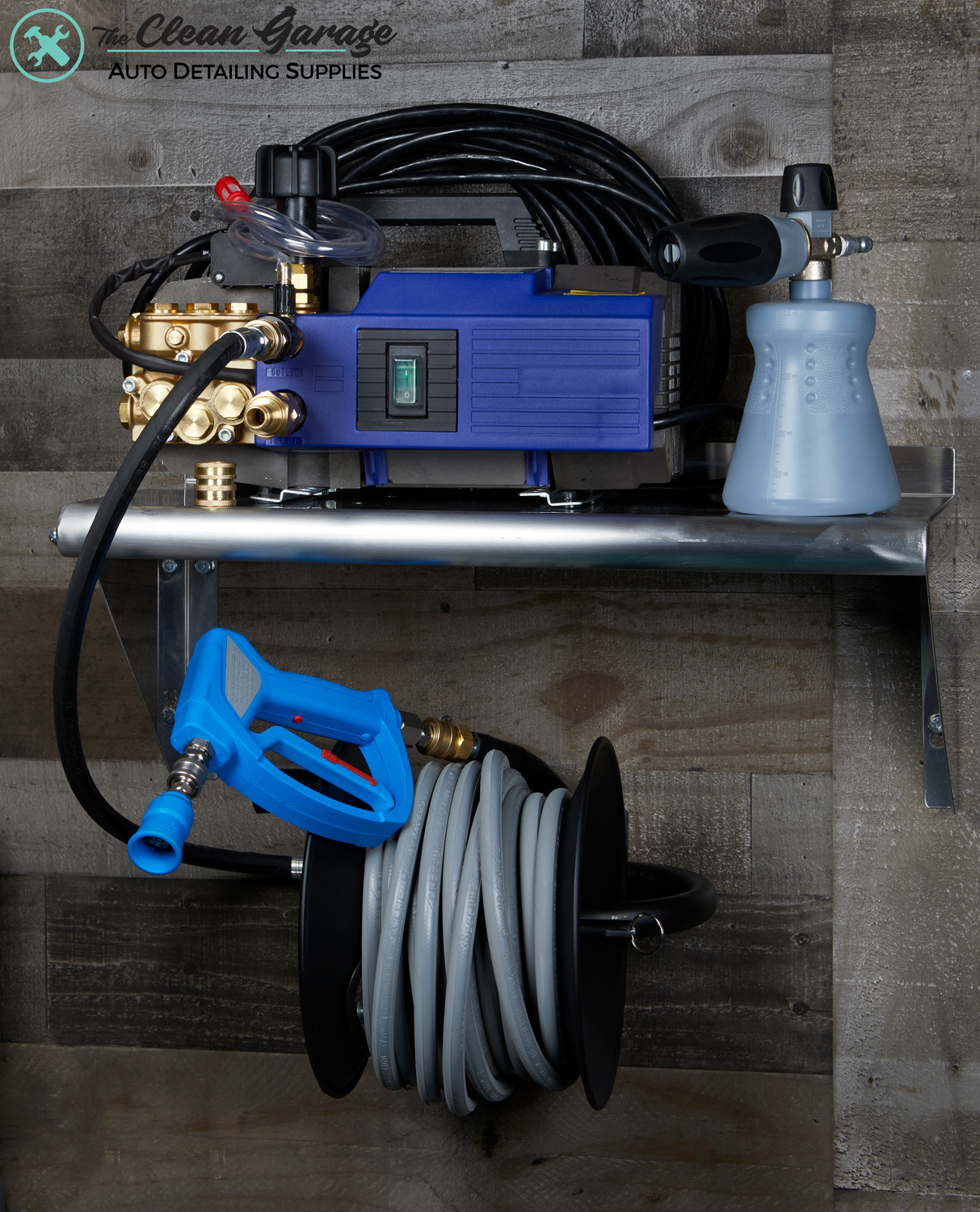 Best Pressure Washer of 2022 Wall Mounted and 100ft hose Reel 