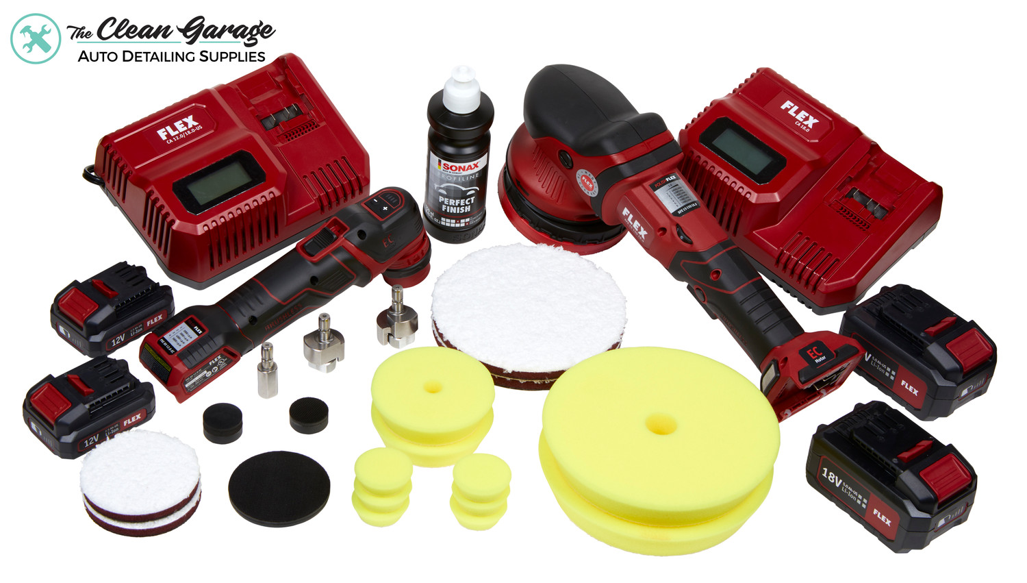 12V Multi-Polisher-Set by FLEX