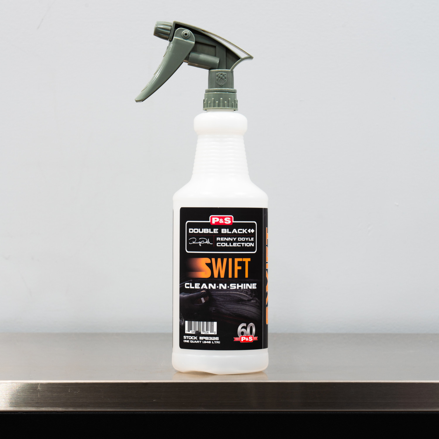 P&S Swift 32oz Empty Bottle | Spray Trigger Top | The Clean Garage