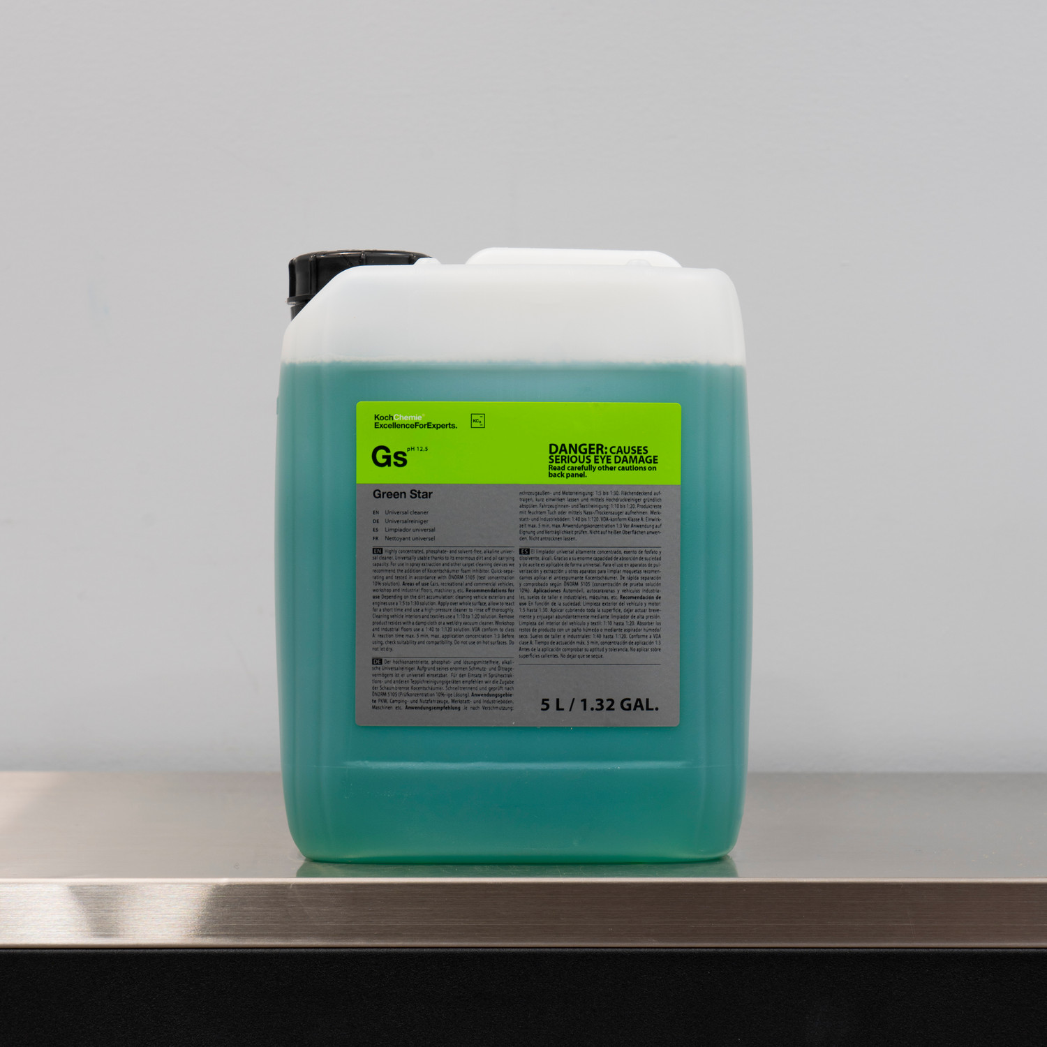 Koch Chemie Green Star 5 Liter | All Purpose Cleaner APC 169oz
