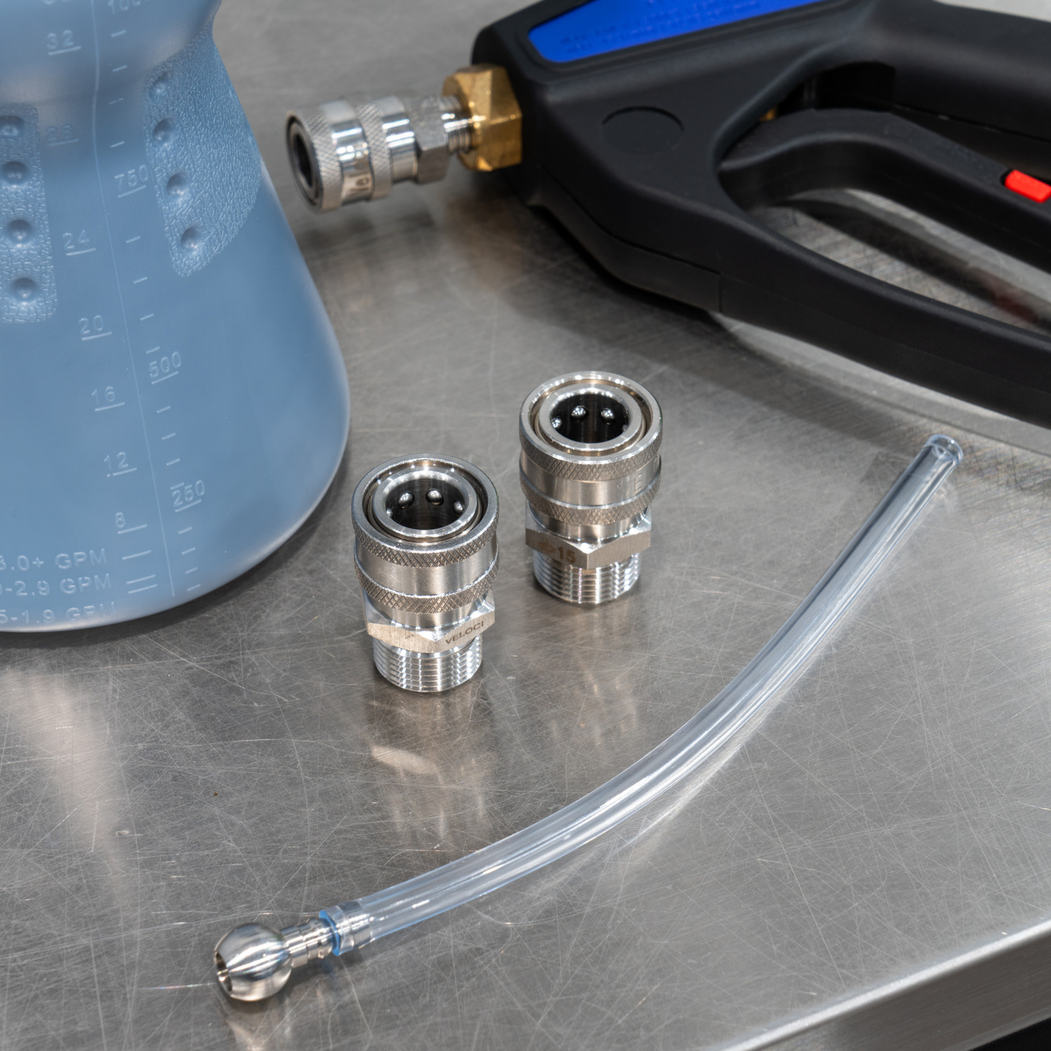 MTM PF22.2 Foam Cannon & Mosmatic Swivel Spray Gun Kit | With SS