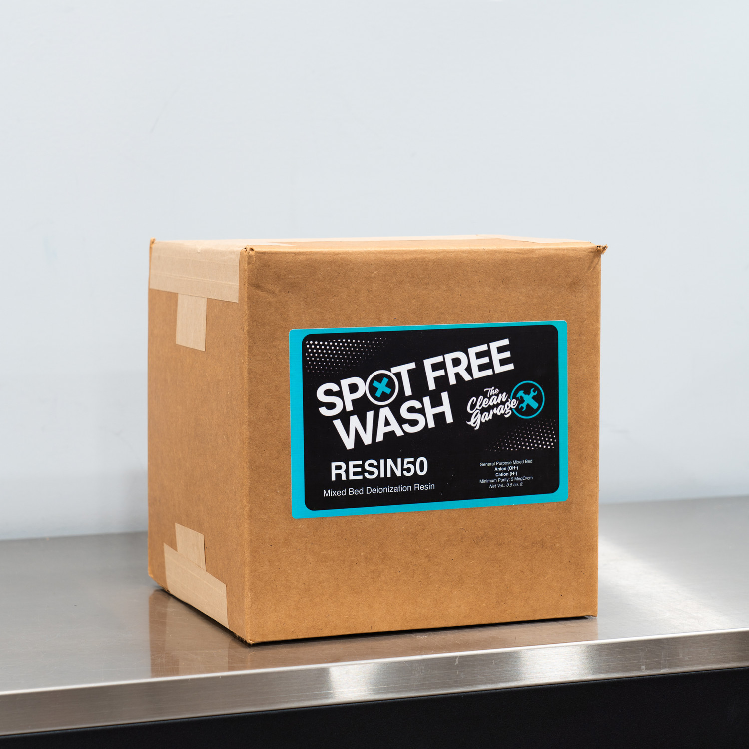 The Clean Garage Spot Free Wash DI Replacement Resin | 1/2 Cubic