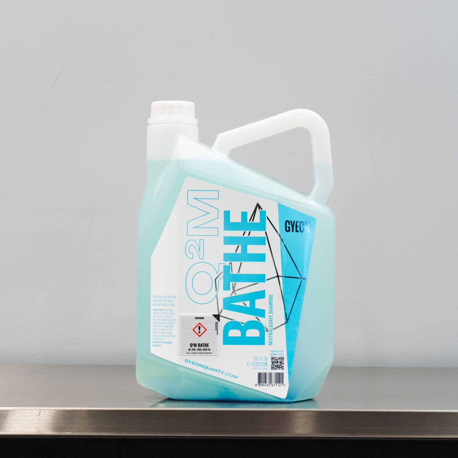 メンテナンス GYEON / Q2M BATHE 4000ml GYEON Q2M Bathe 4 Liter | PH Neutral Car Wash Shampoo 1 Gallon